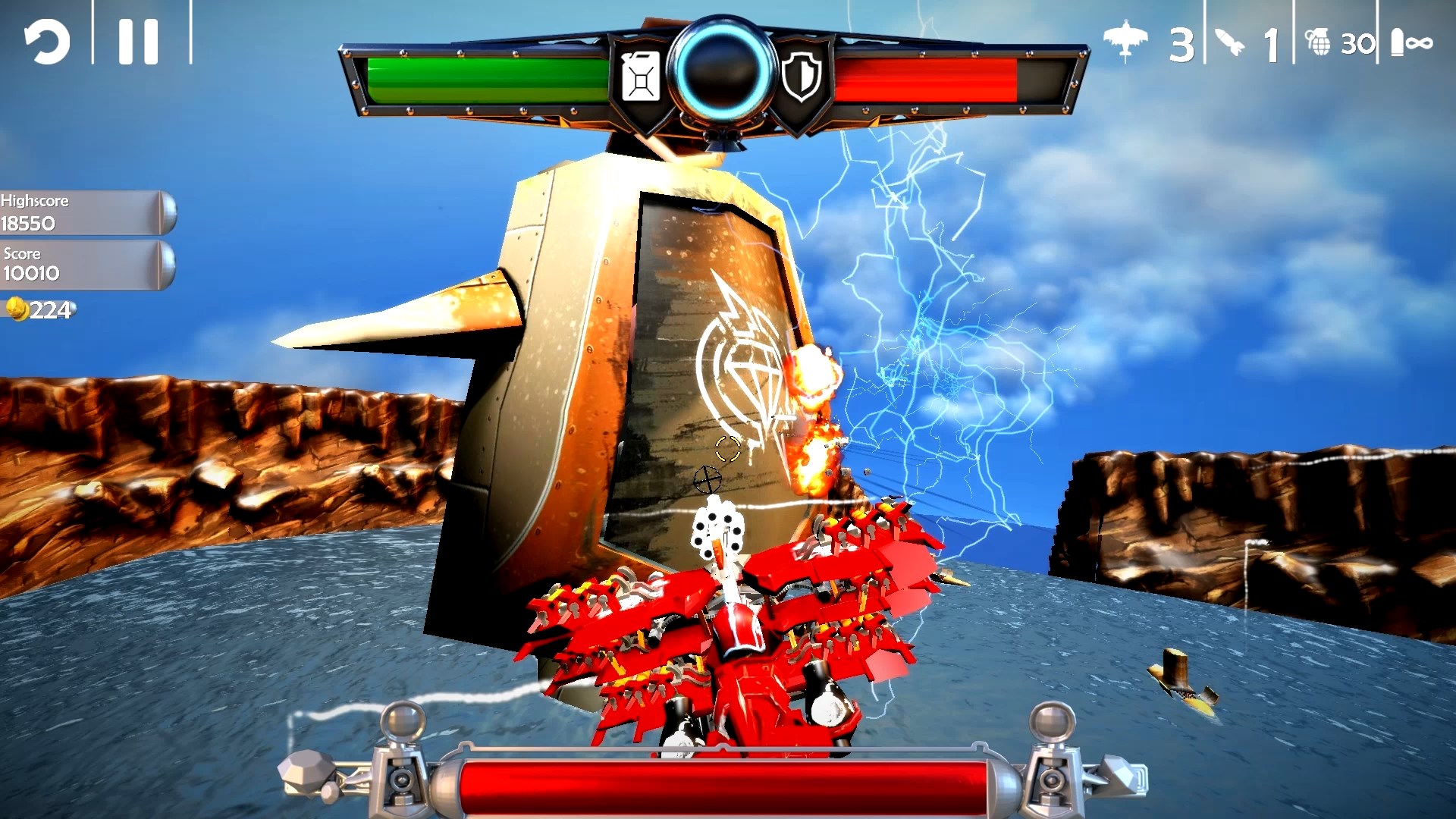 Red Barton and The Sky Pirates screenshot