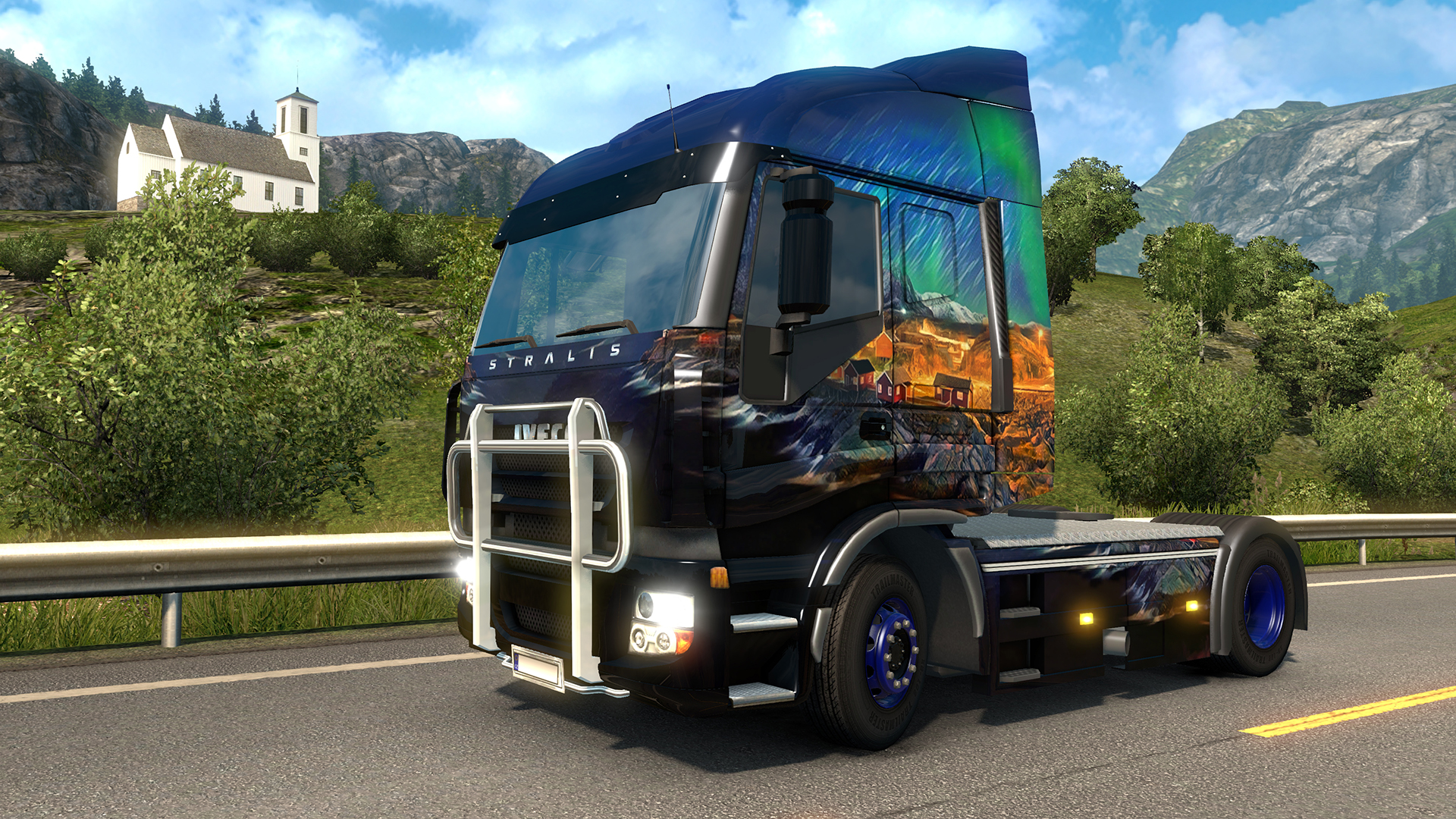Euro Truck Simulator 2 - Finnish Paint Jobs Pack screenshot
