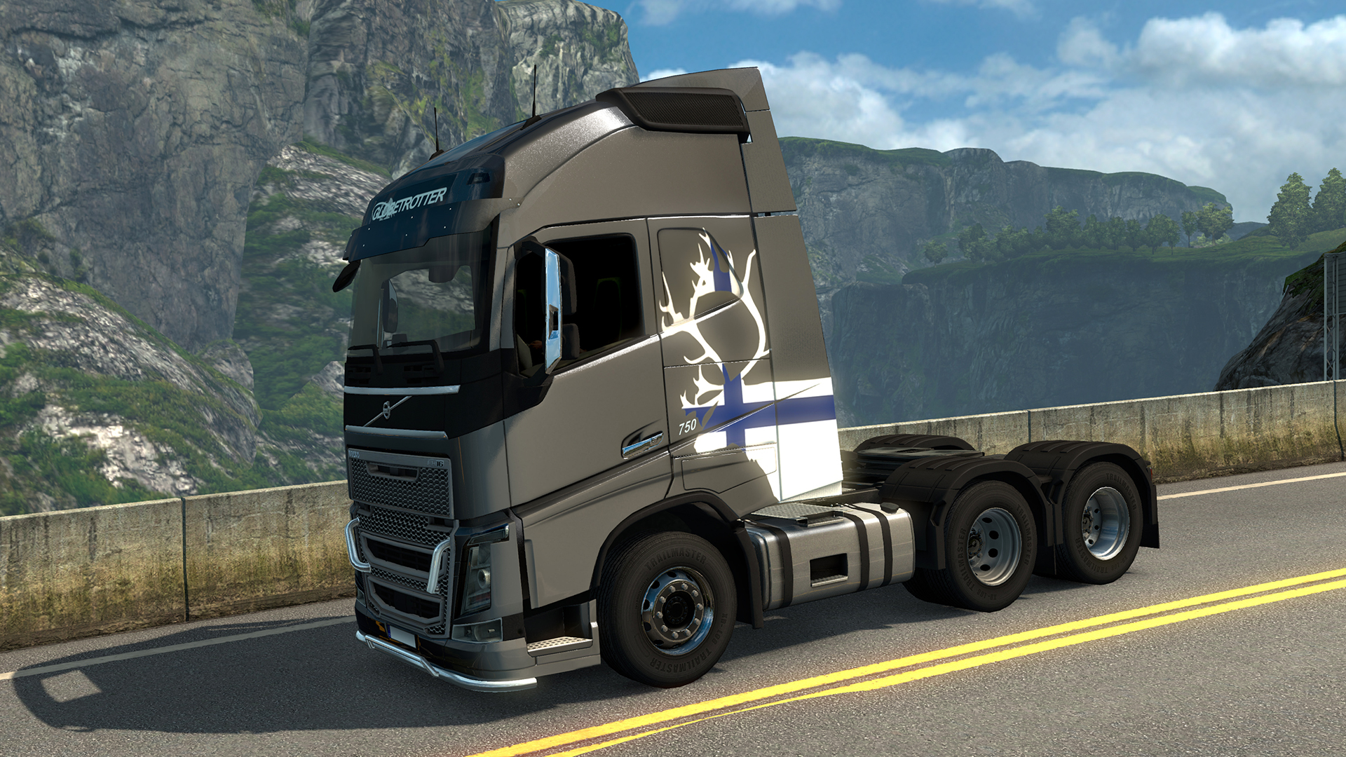 Euro Truck Simulator 2 - Finnish Paint Jobs Pack screenshot