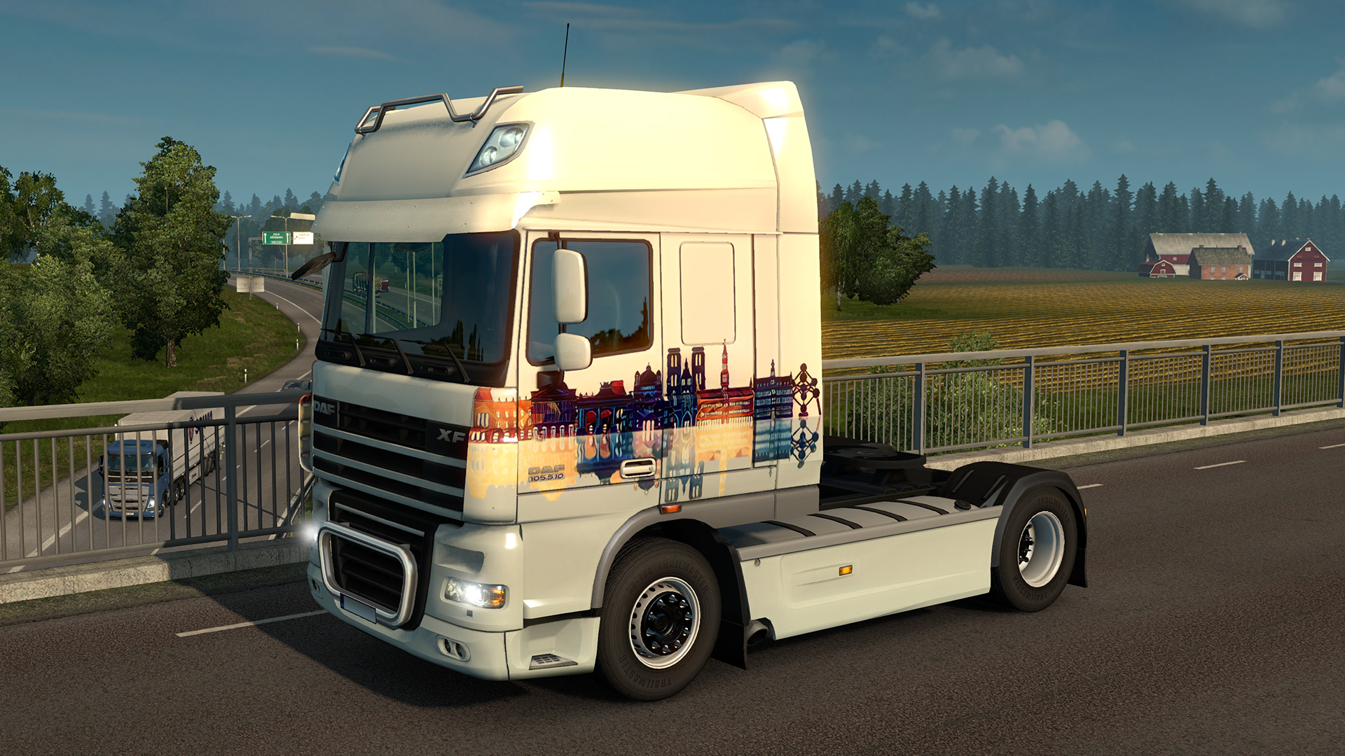 Euro Truck Simulator 2 - Belgian Paint Jobs Pack screenshot