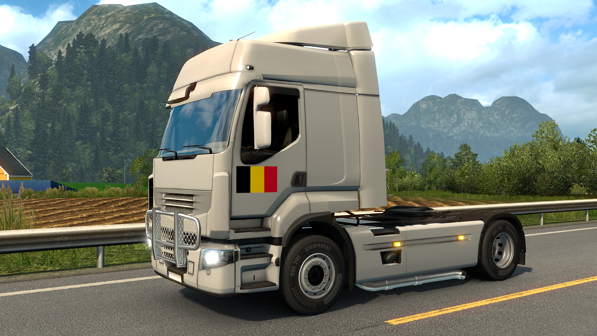 Euro Truck Simulator 2 - Belgian Paint Jobs Pack screenshot