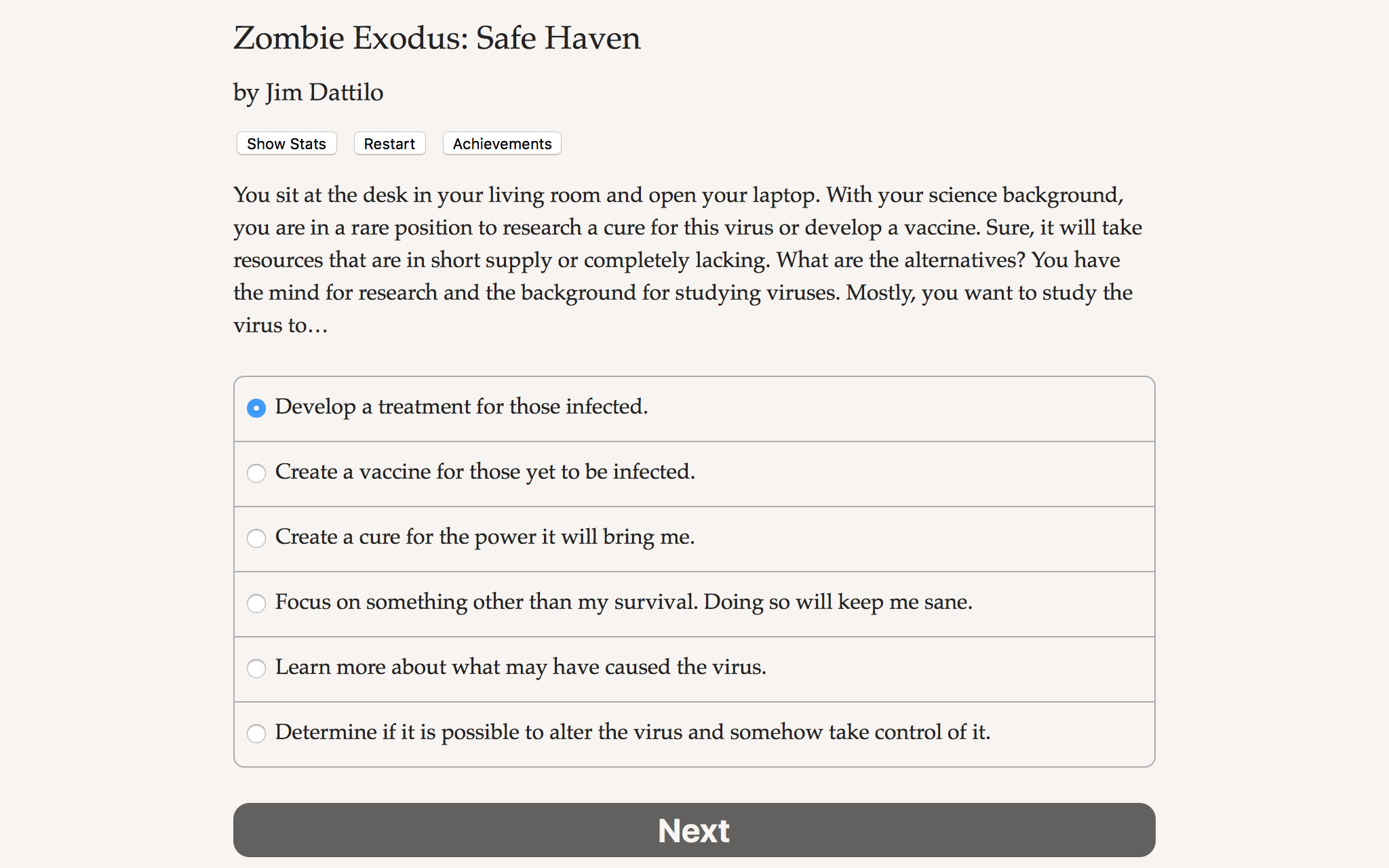Zombie Exodus: Safe Haven screenshot