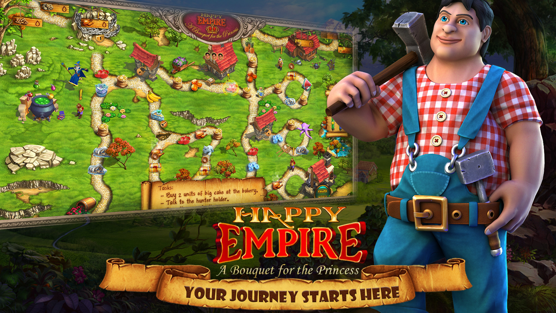 Happy Empire - A Bouquet for the Princess screenshot