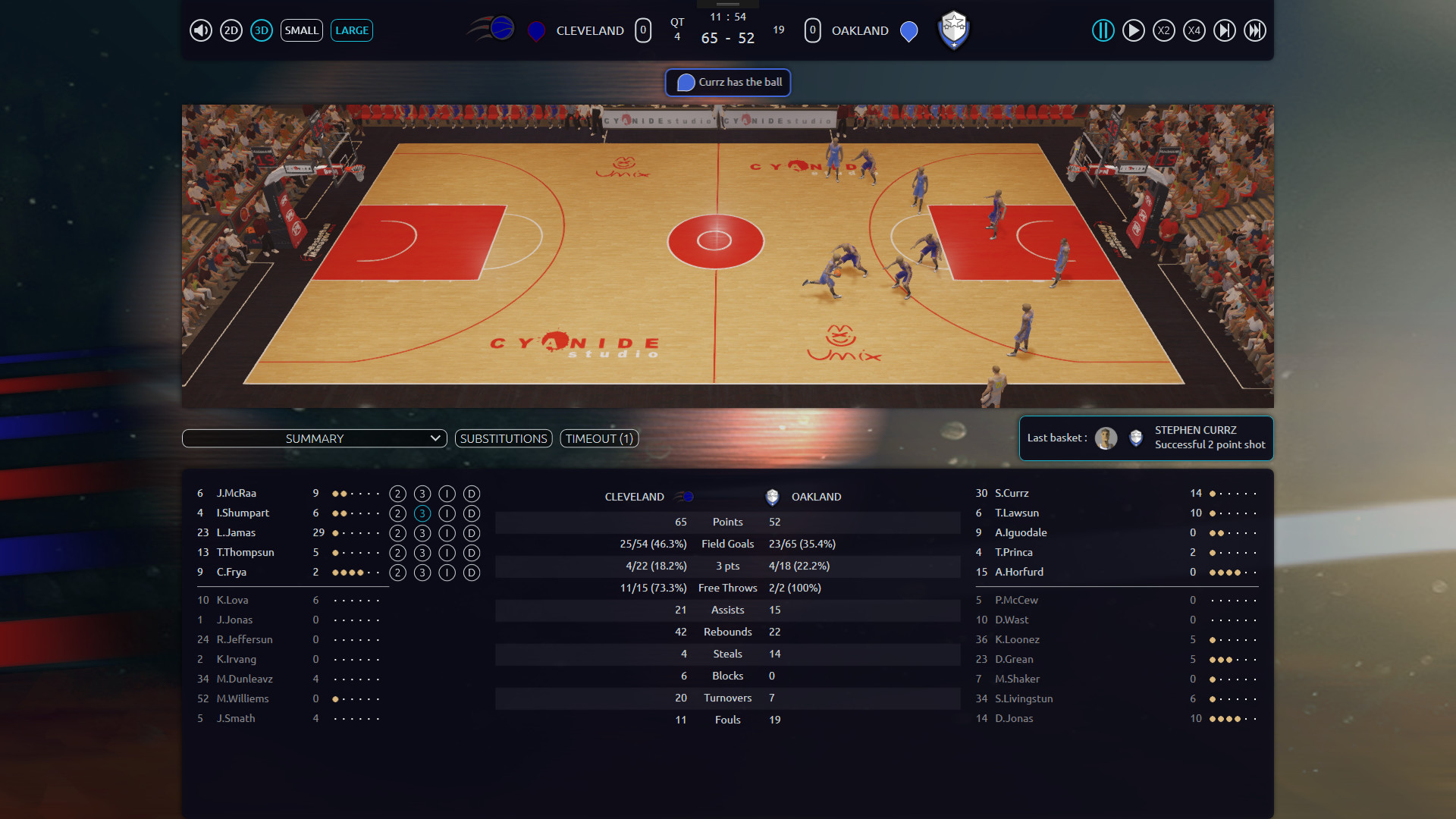 Pro Basketball Manager 2017 screenshot
