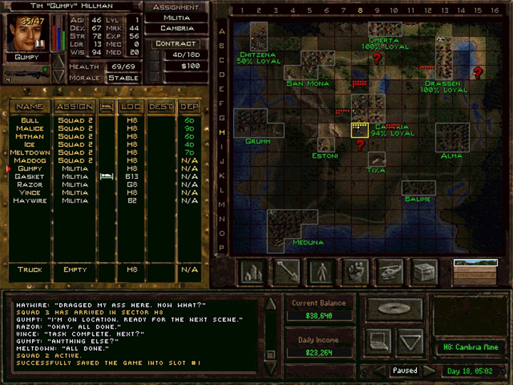 Jagged Alliance 2 Classic screenshot