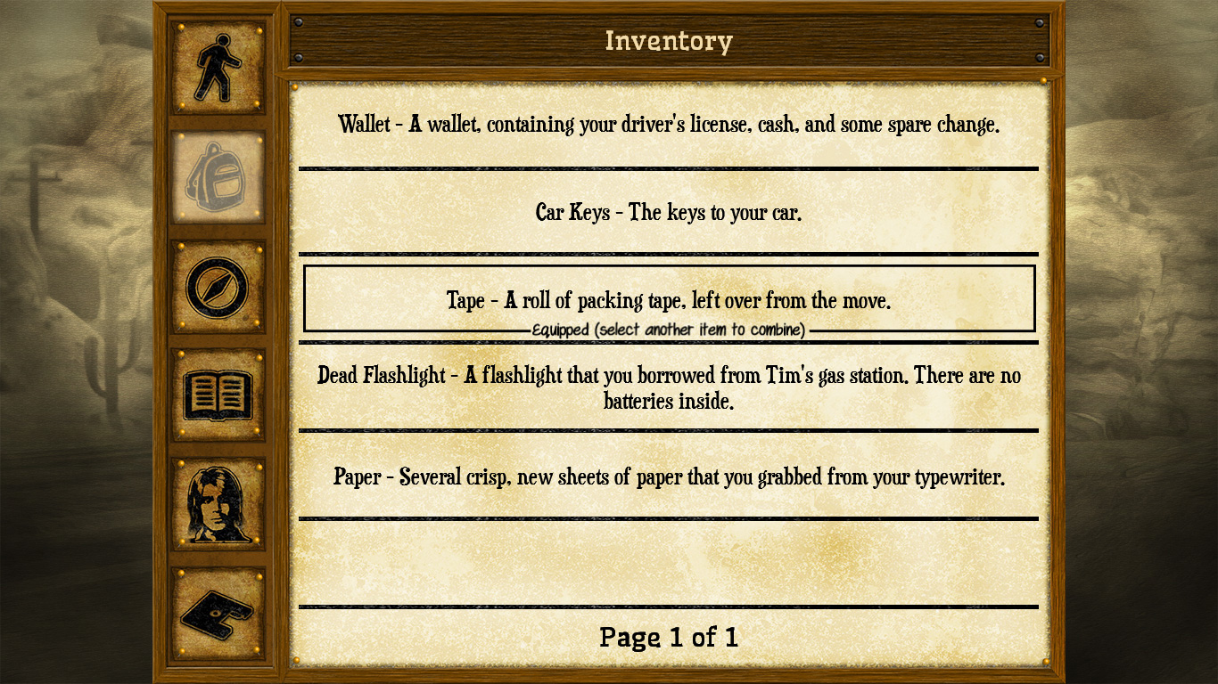 Shady Brook - A Dark Mystery Text Adventure screenshot