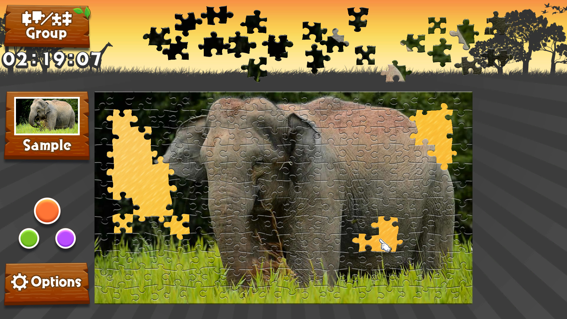 Wild Animals - Animated Jigsaws screenshot
