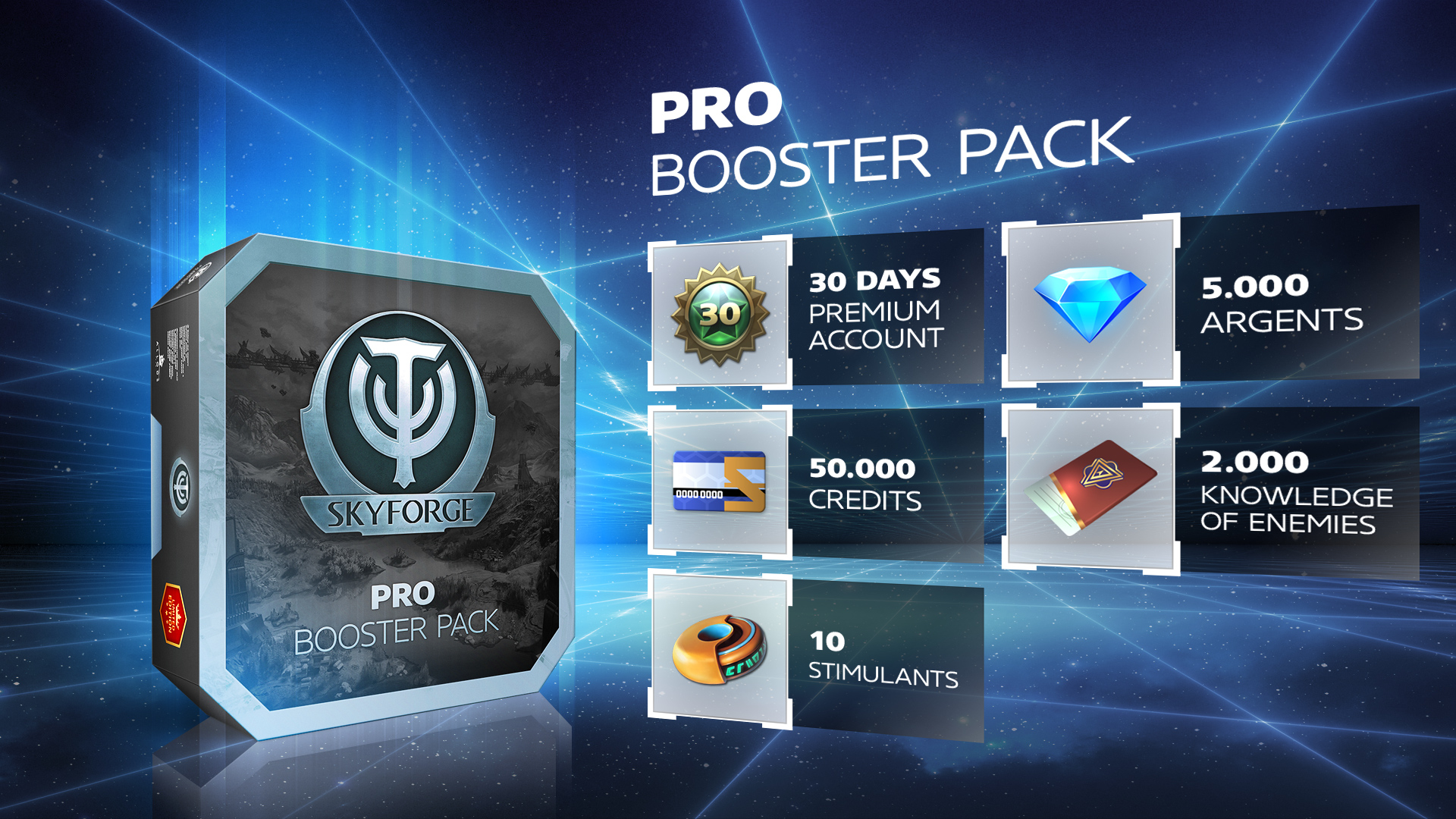 Skyforge - Pro Booster Pack screenshot
