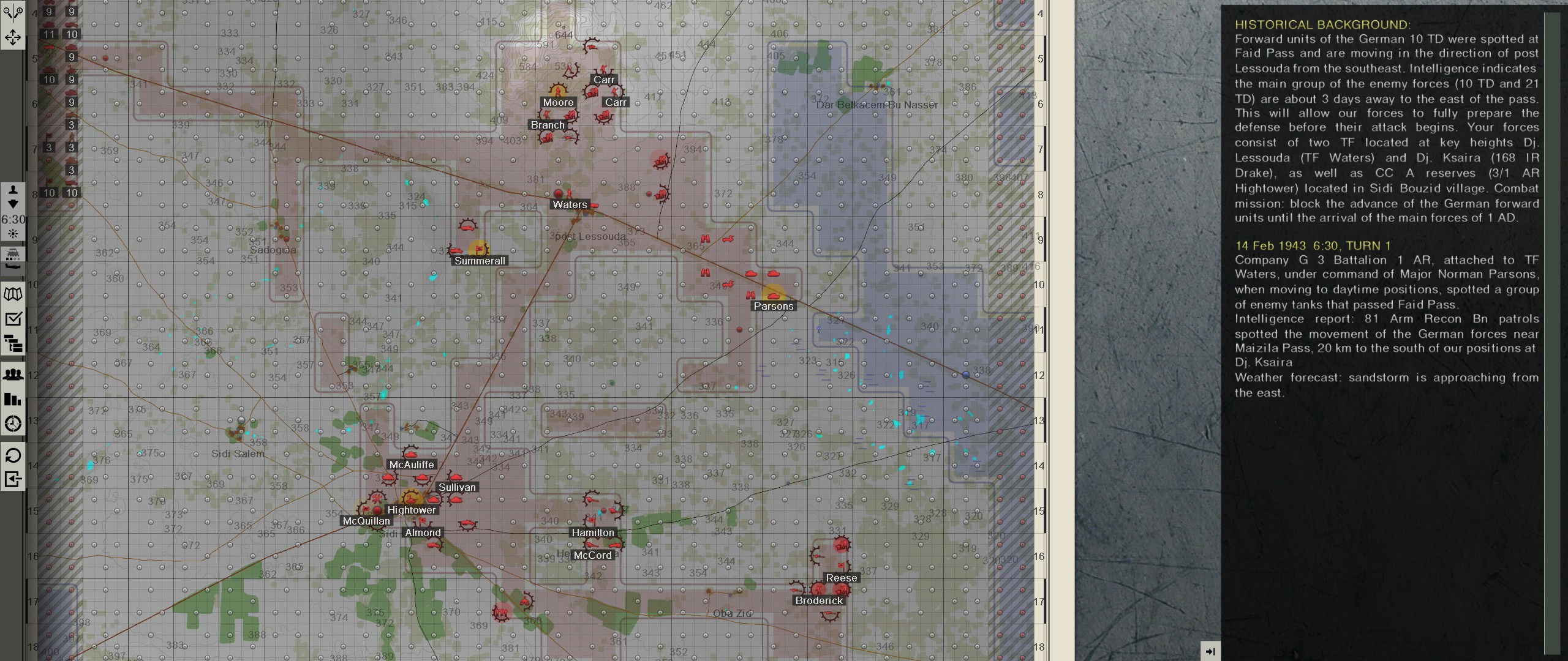 Tank Warfare: Tunisia 1943 screenshot
