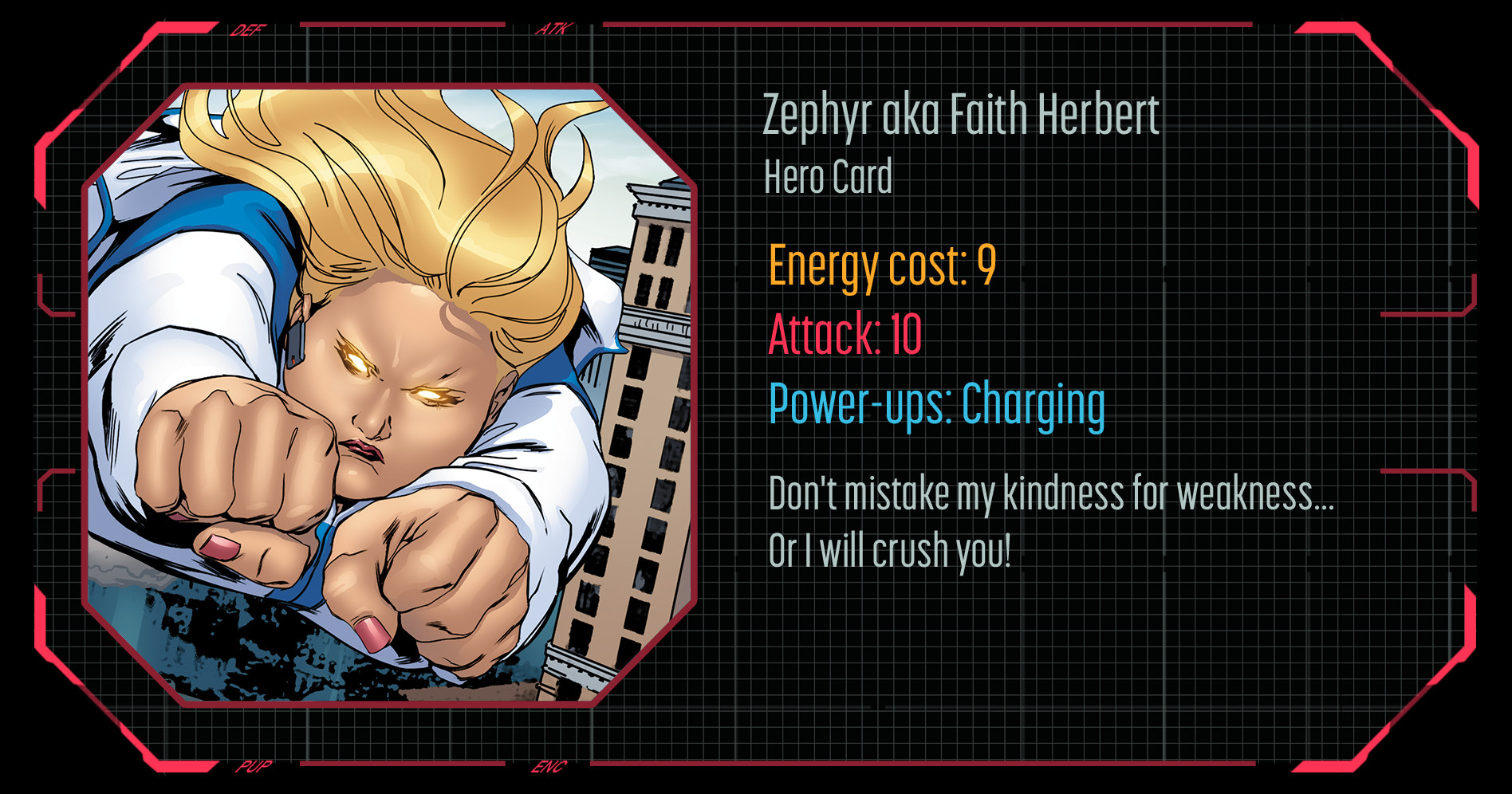 Battles of the Valiant Universe CCG screenshot