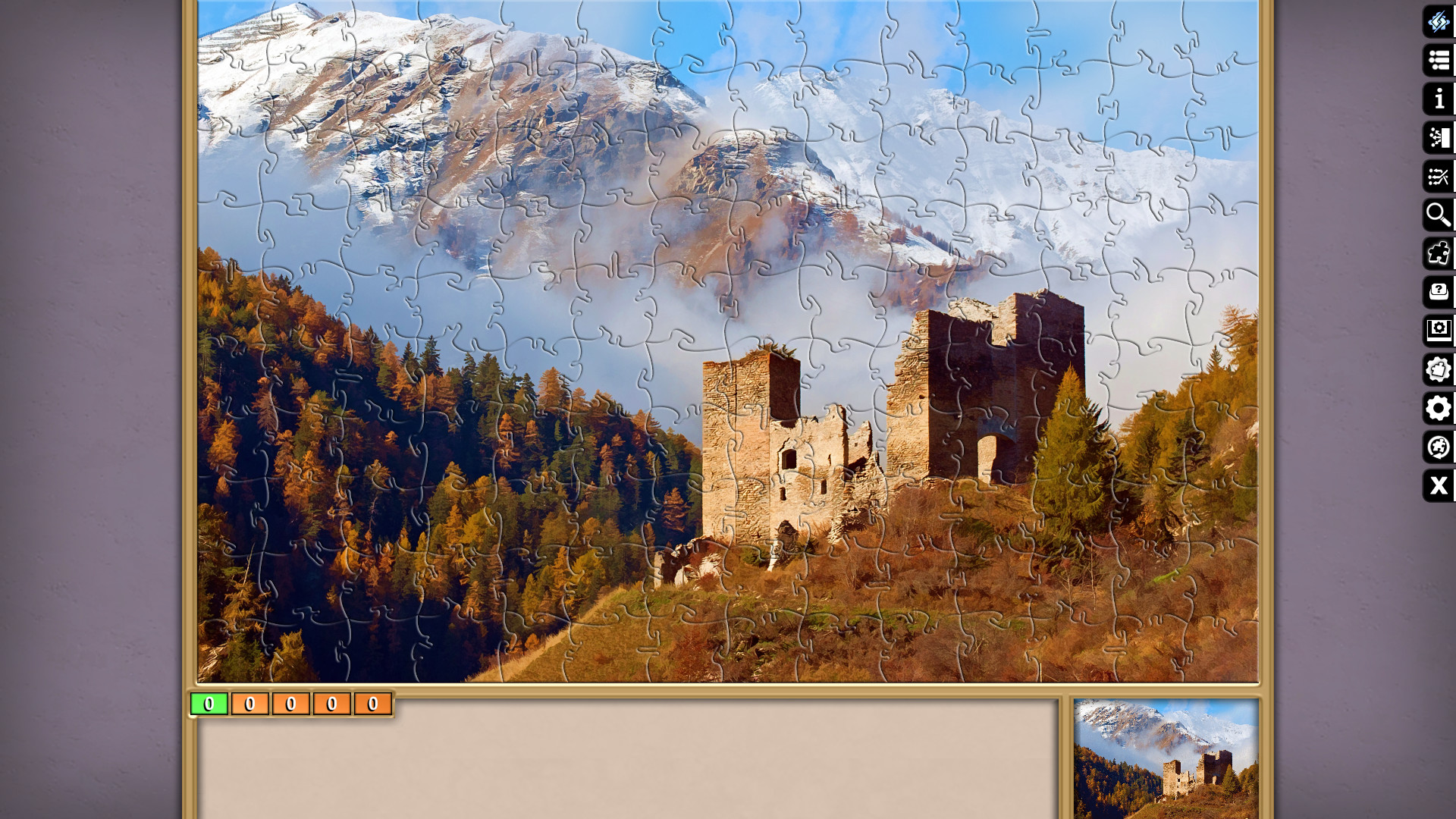 Jigsaw Puzzle Pack - Pixel Puzzles Ultimate: Castles screenshot