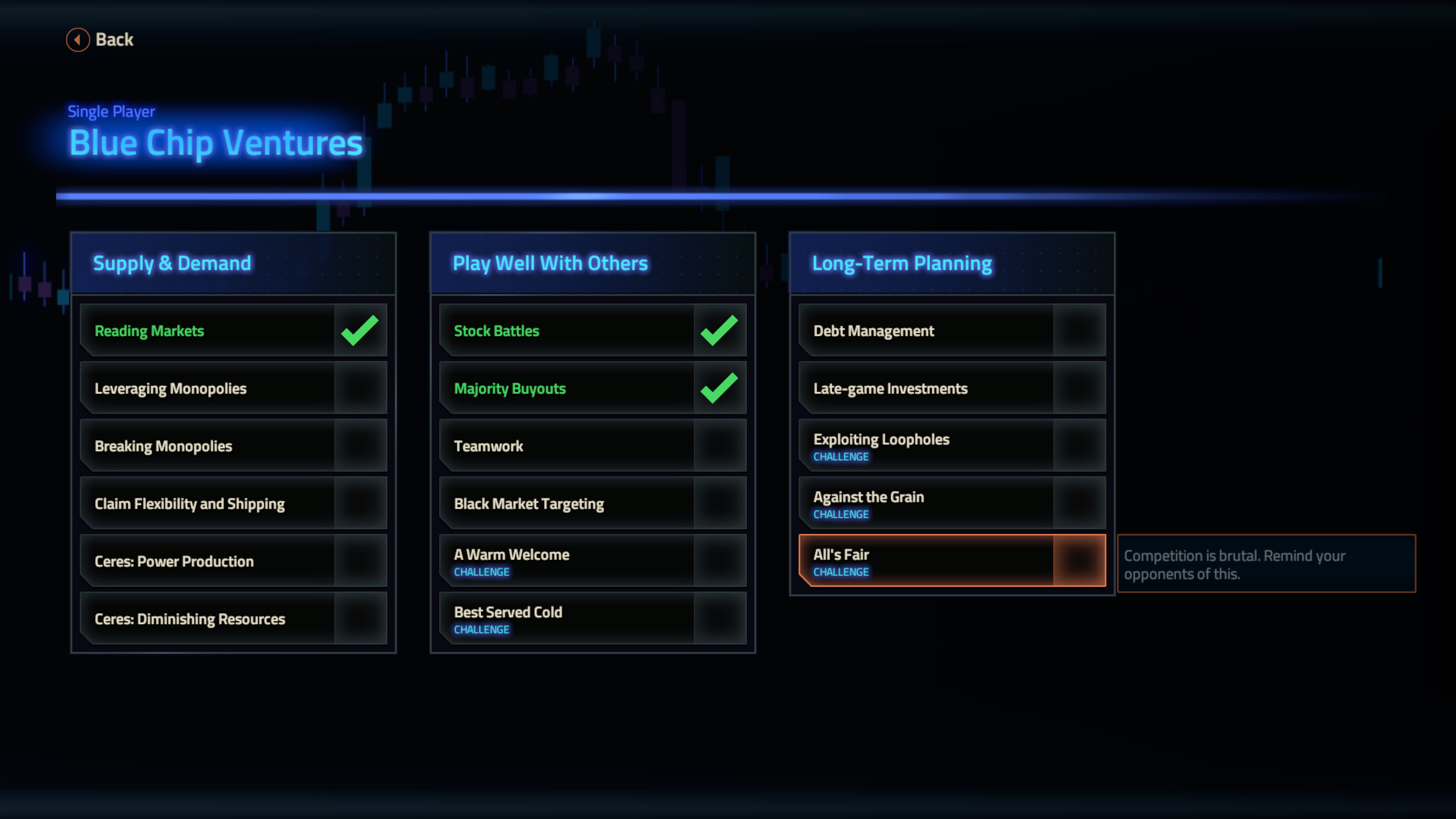 Offworld Trading Company - Blue Chip Ventures DLC screenshot