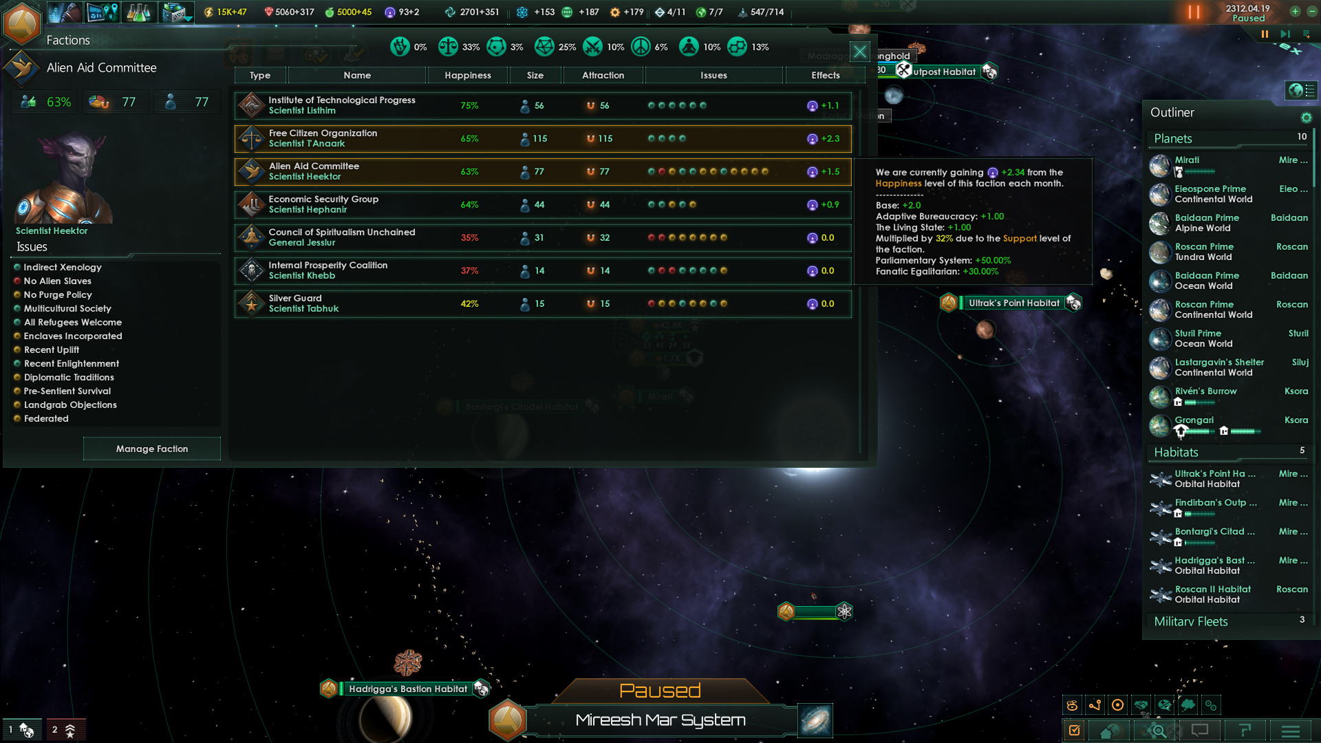 Stellaris: Utopia screenshot