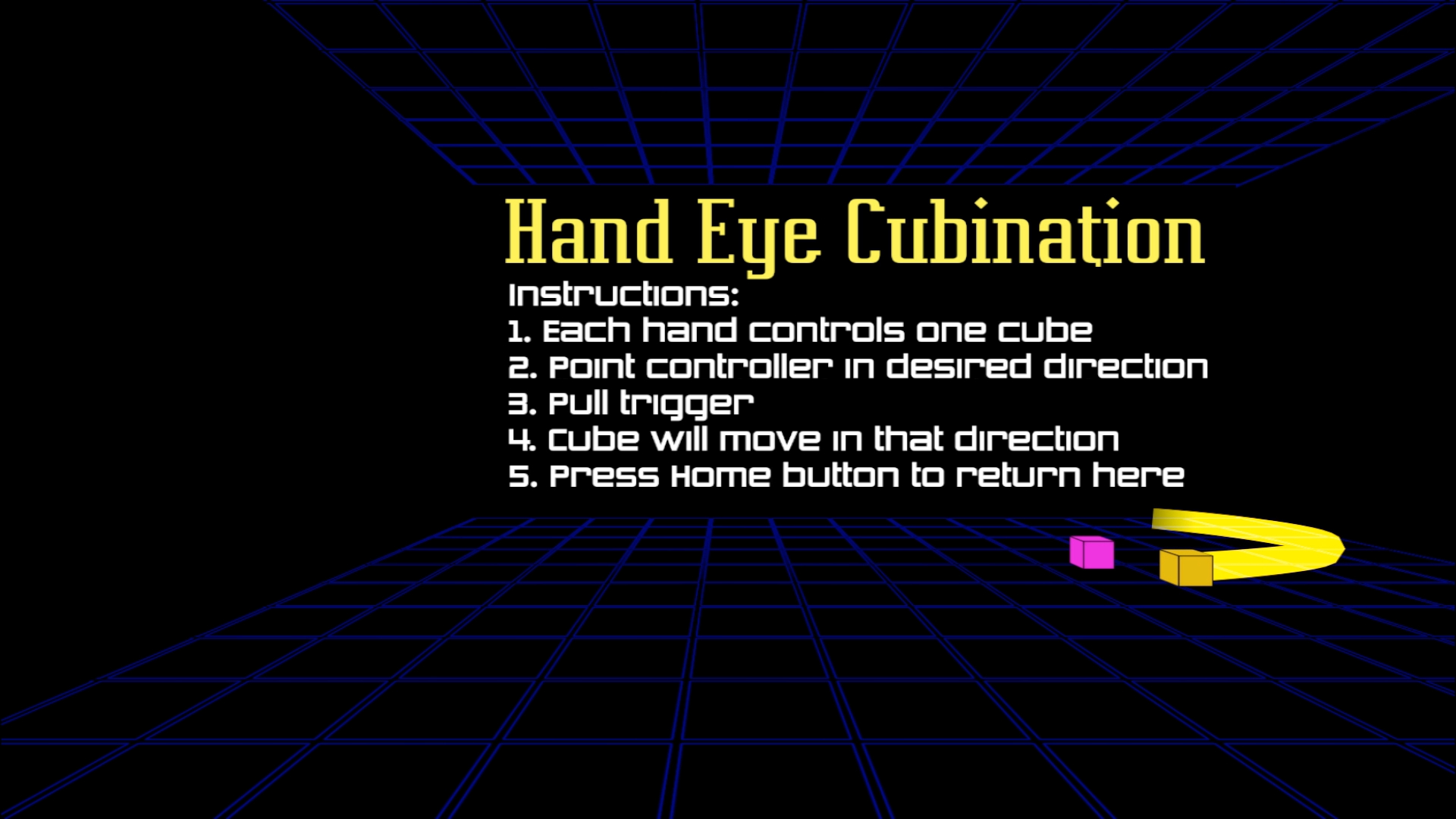 Hand Eye Cubination screenshot