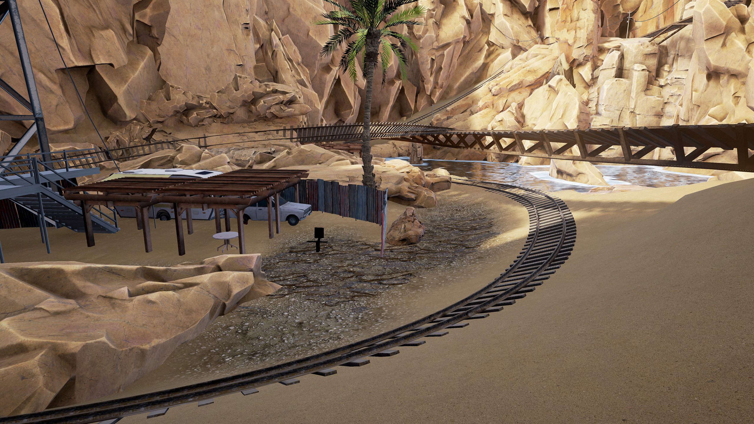 Desert Ride Coaster screenshot