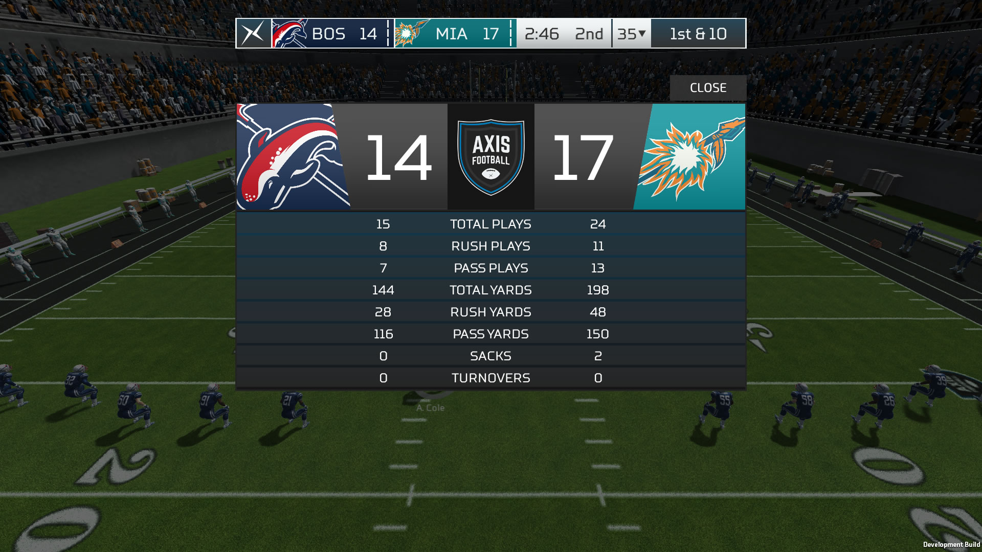 Axis Football 2017 screenshot