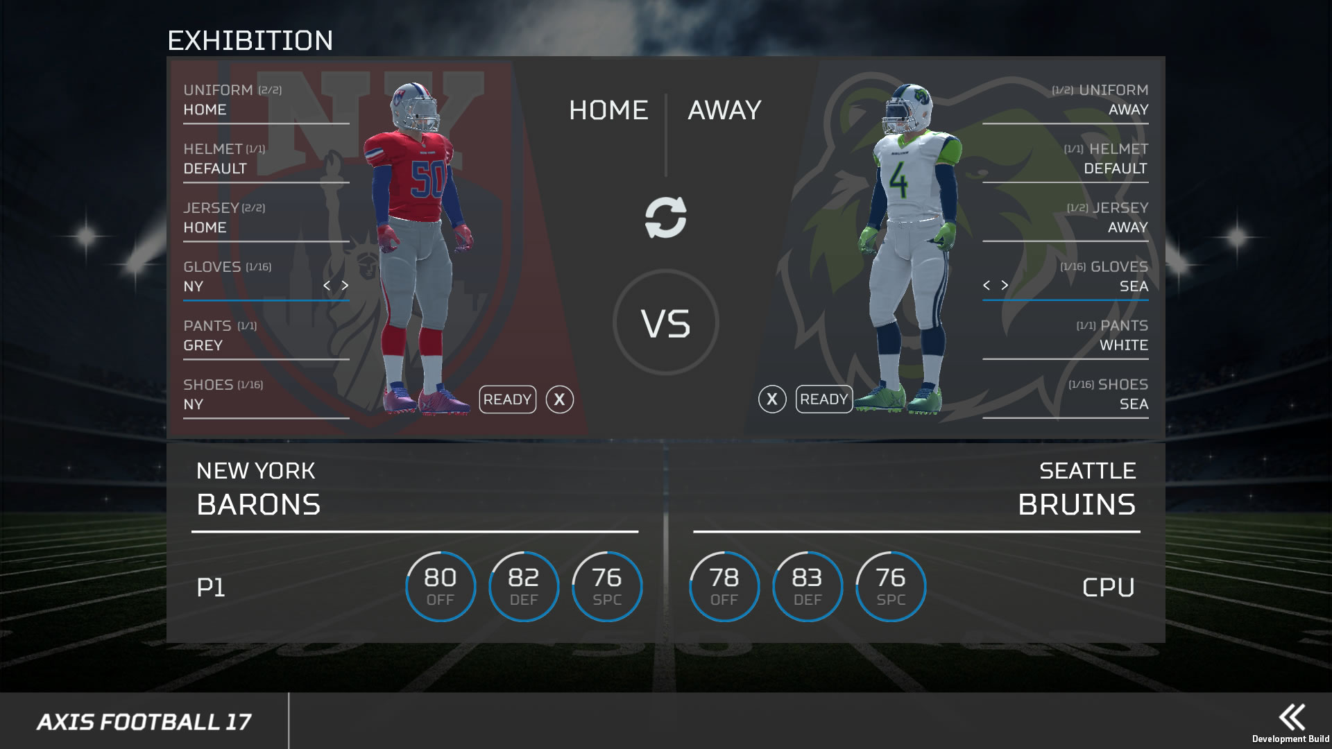 Axis Football 2017 screenshot
