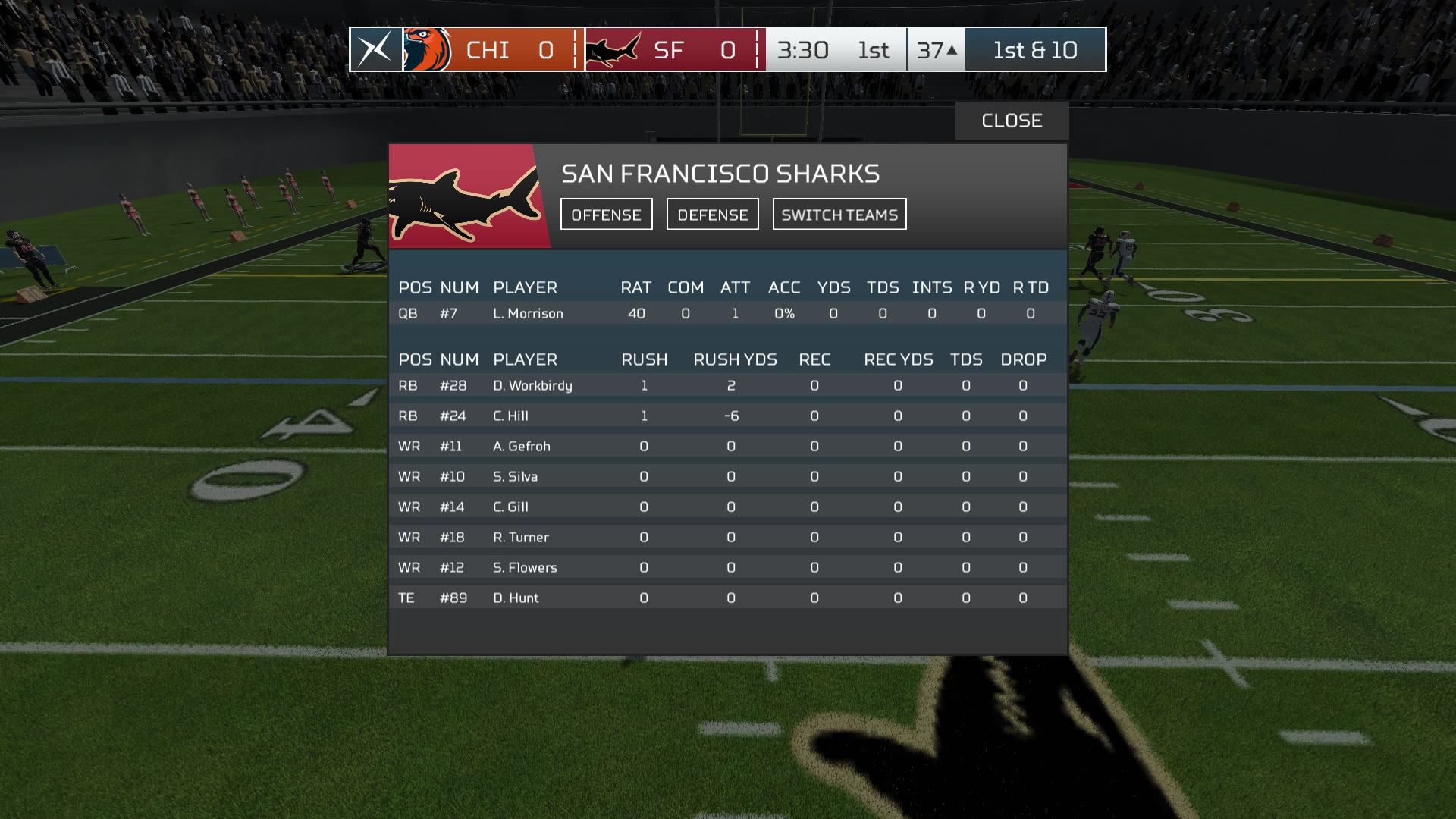 Axis Football 2017 screenshot