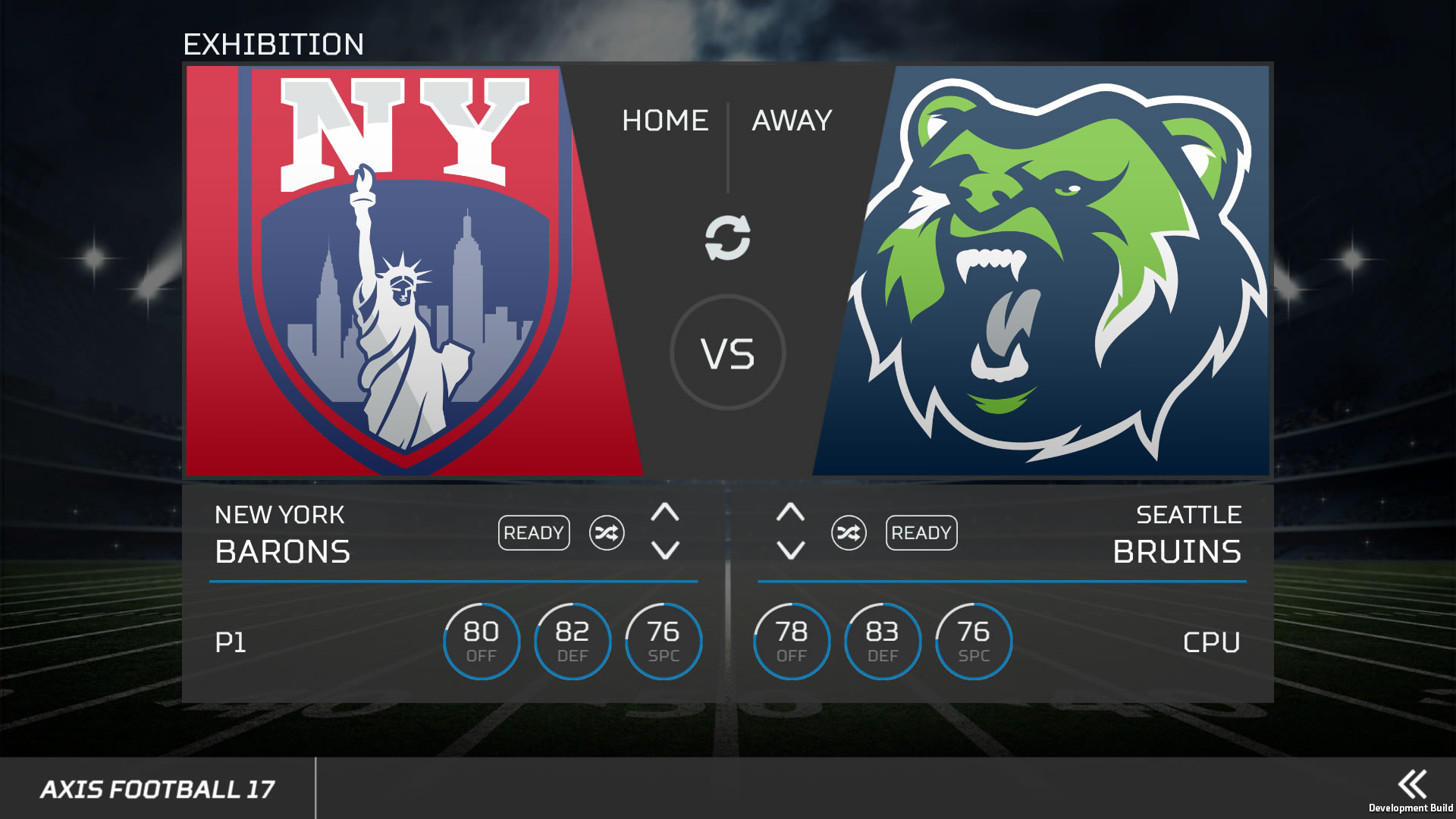 Axis Football 2017 screenshot
