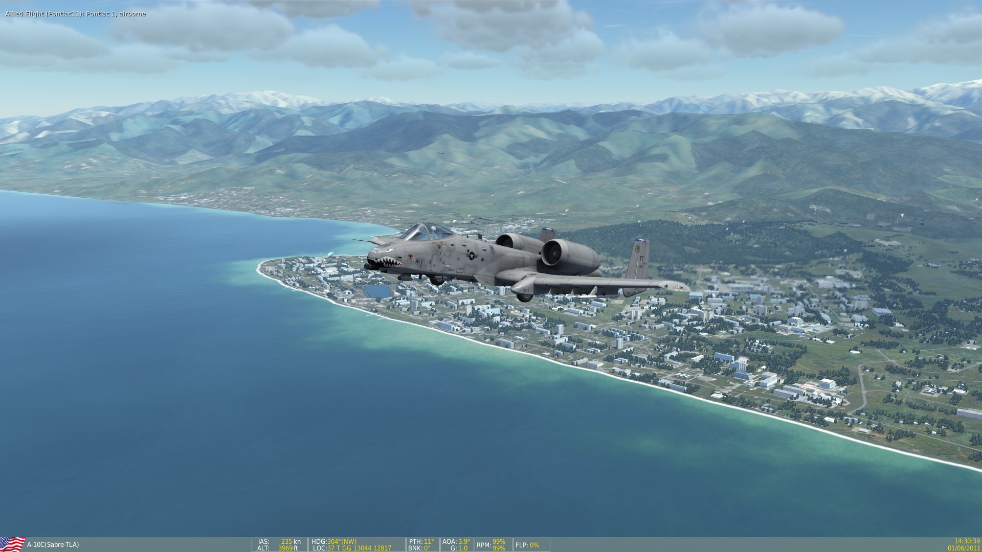A-10C: Basic Flight Training Campaign screenshot