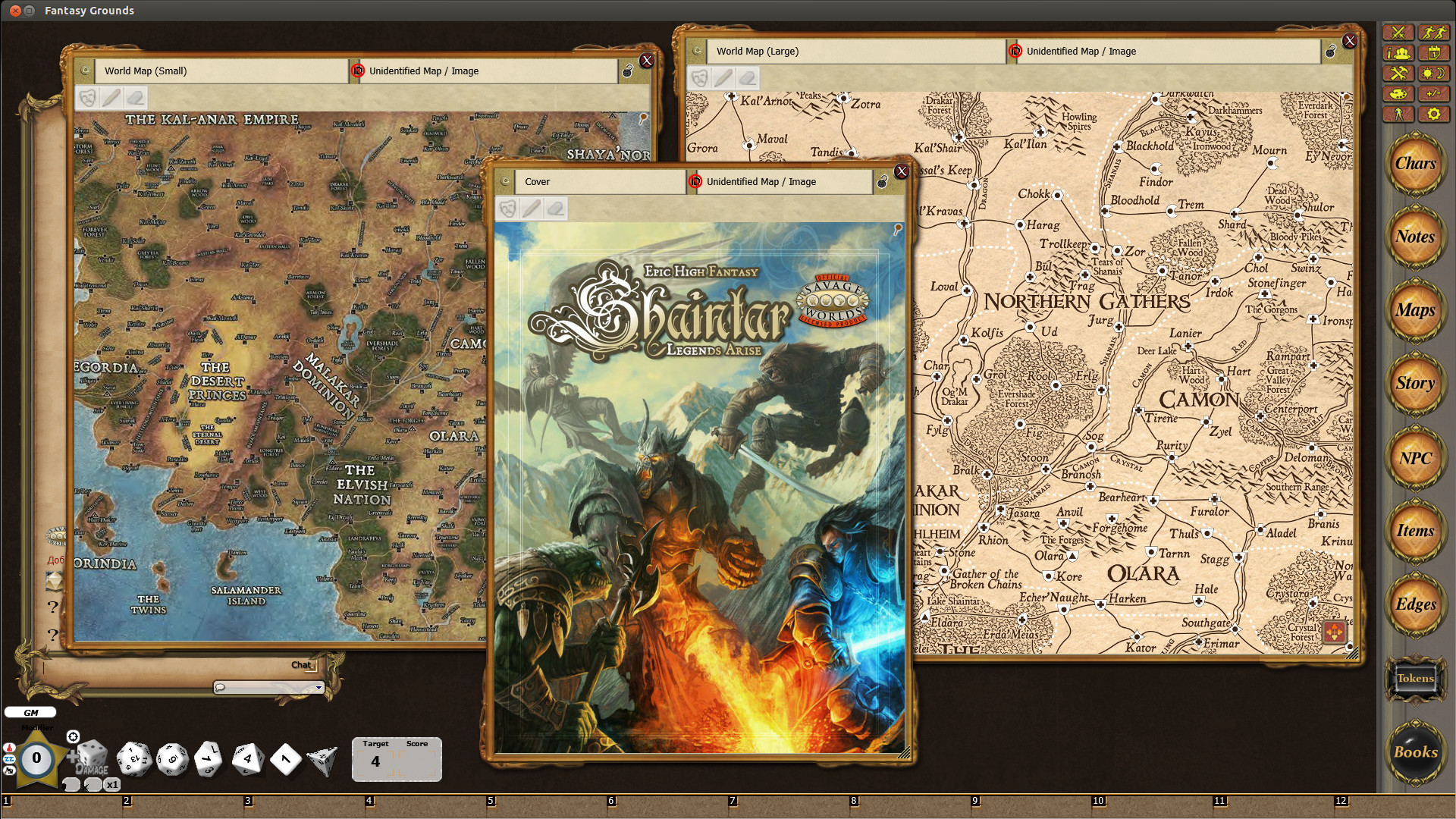 Fantasy Grounds - Shaintar: Legends Arise (Savage Worlds) screenshot