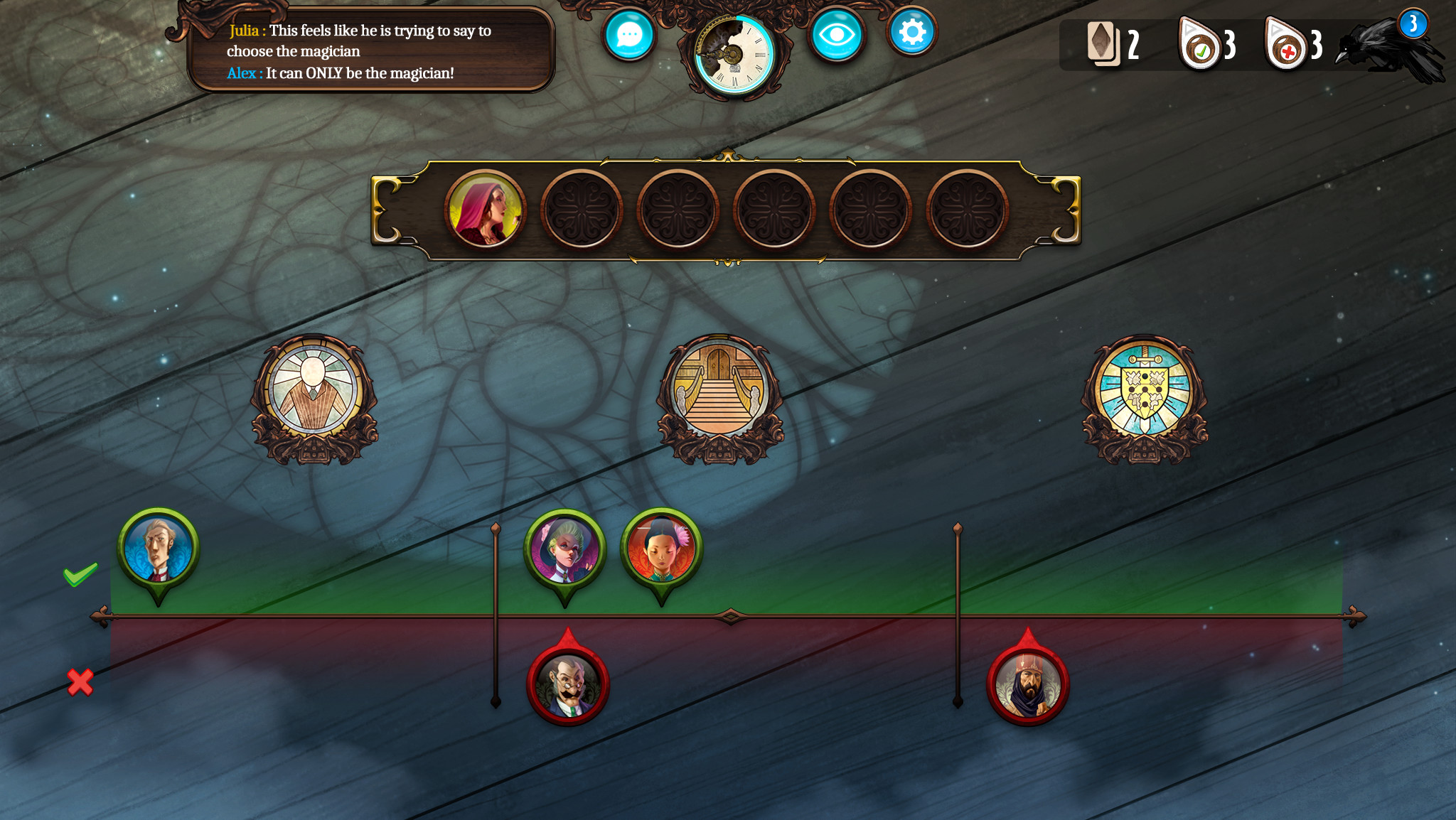 Mysterium: A Psychic Clue Game screenshot