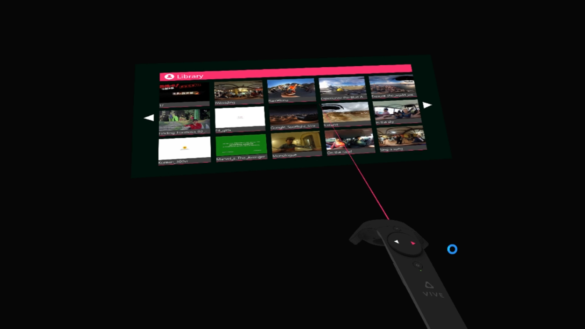 SourVR Video Player screenshot