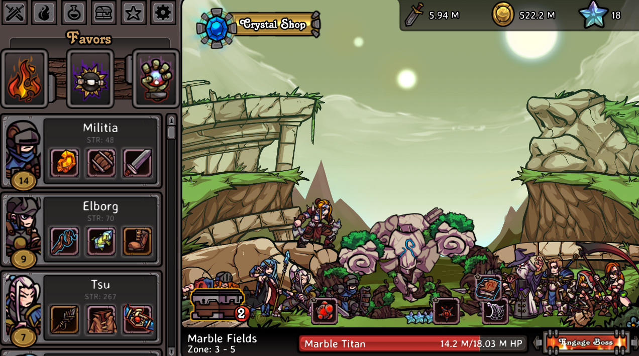 Clicker Guild screenshot