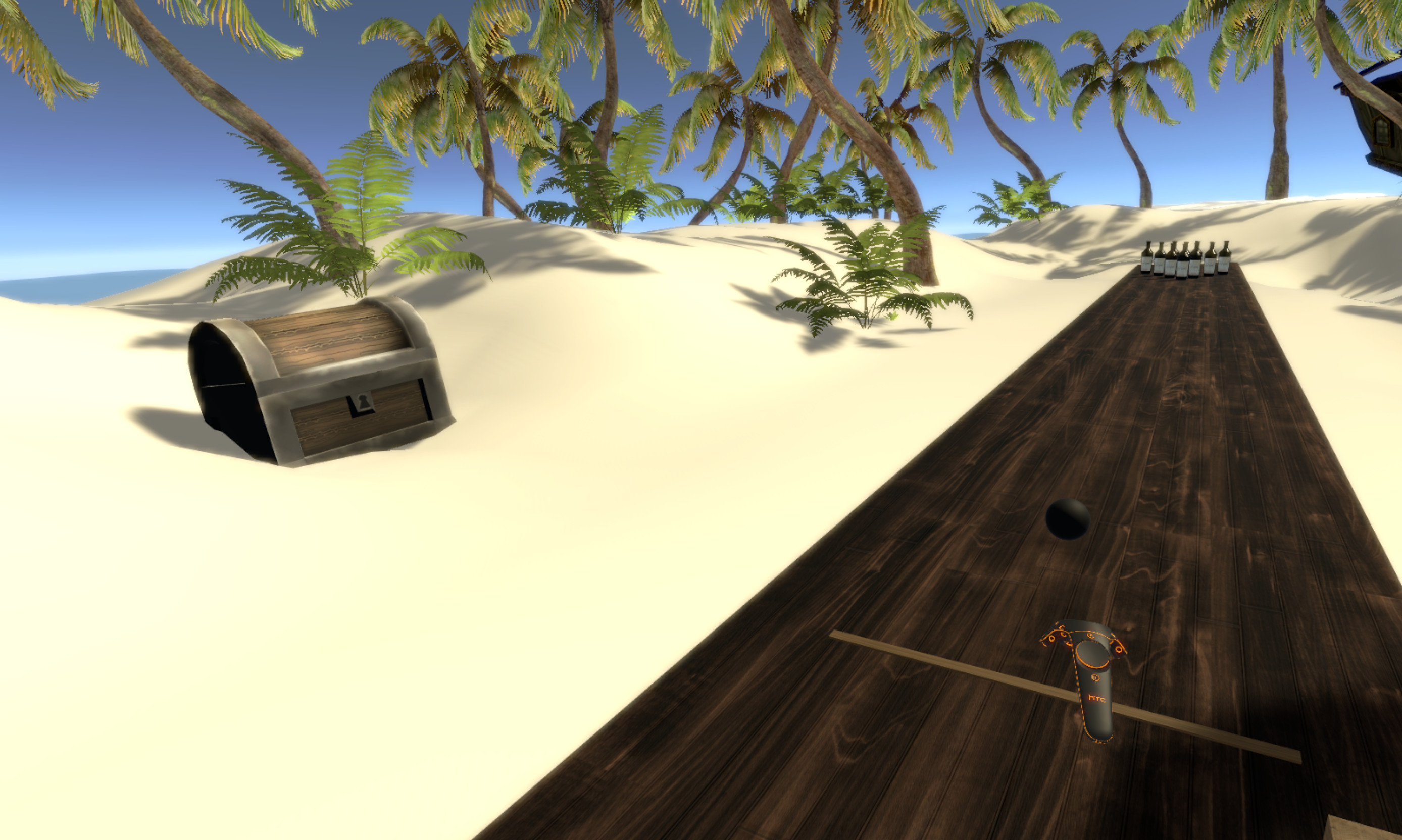 Beach Bowling Dream VR screenshot