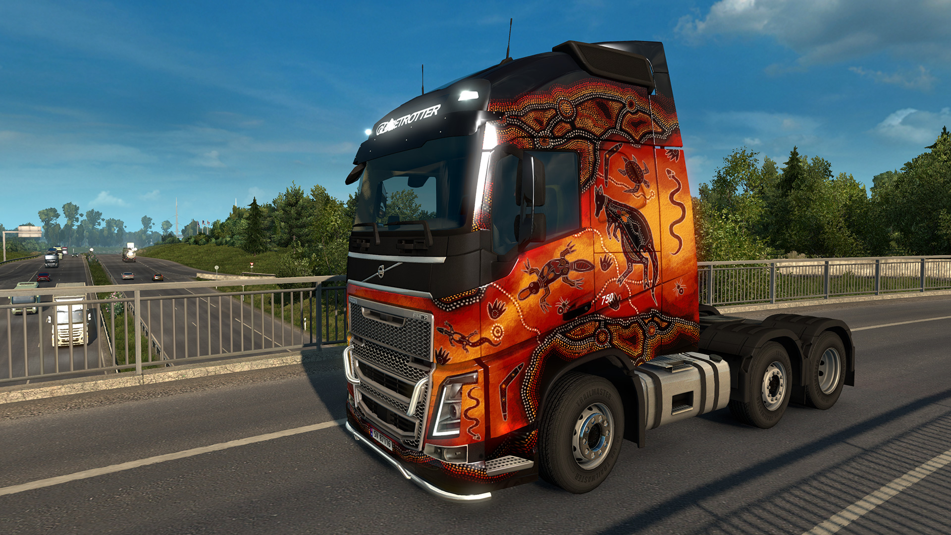 Euro Truck Simulator 2 - Australian Paint Jobs Pack screenshot