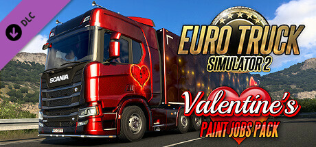 Euro Truck Simulator 2 - Valentine's Paint Jobs Pack