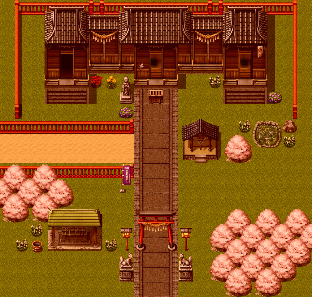 RPG Maker MV - Twilight Shrine: Japanese Resource Pack screenshot