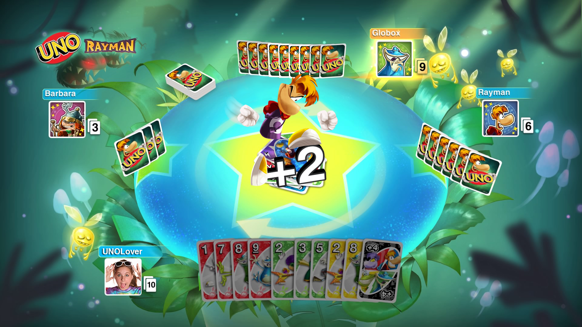 Uno - Rayman Theme Cards screenshot