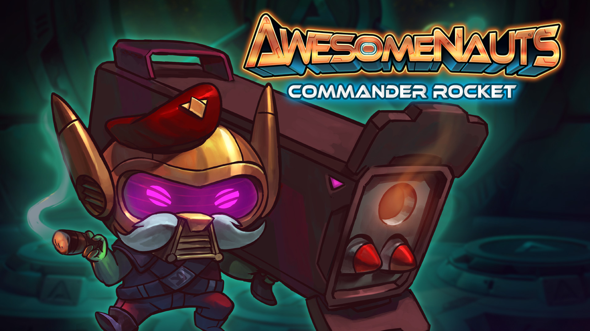 Commander Rocket - Awesomenauts Character screenshot