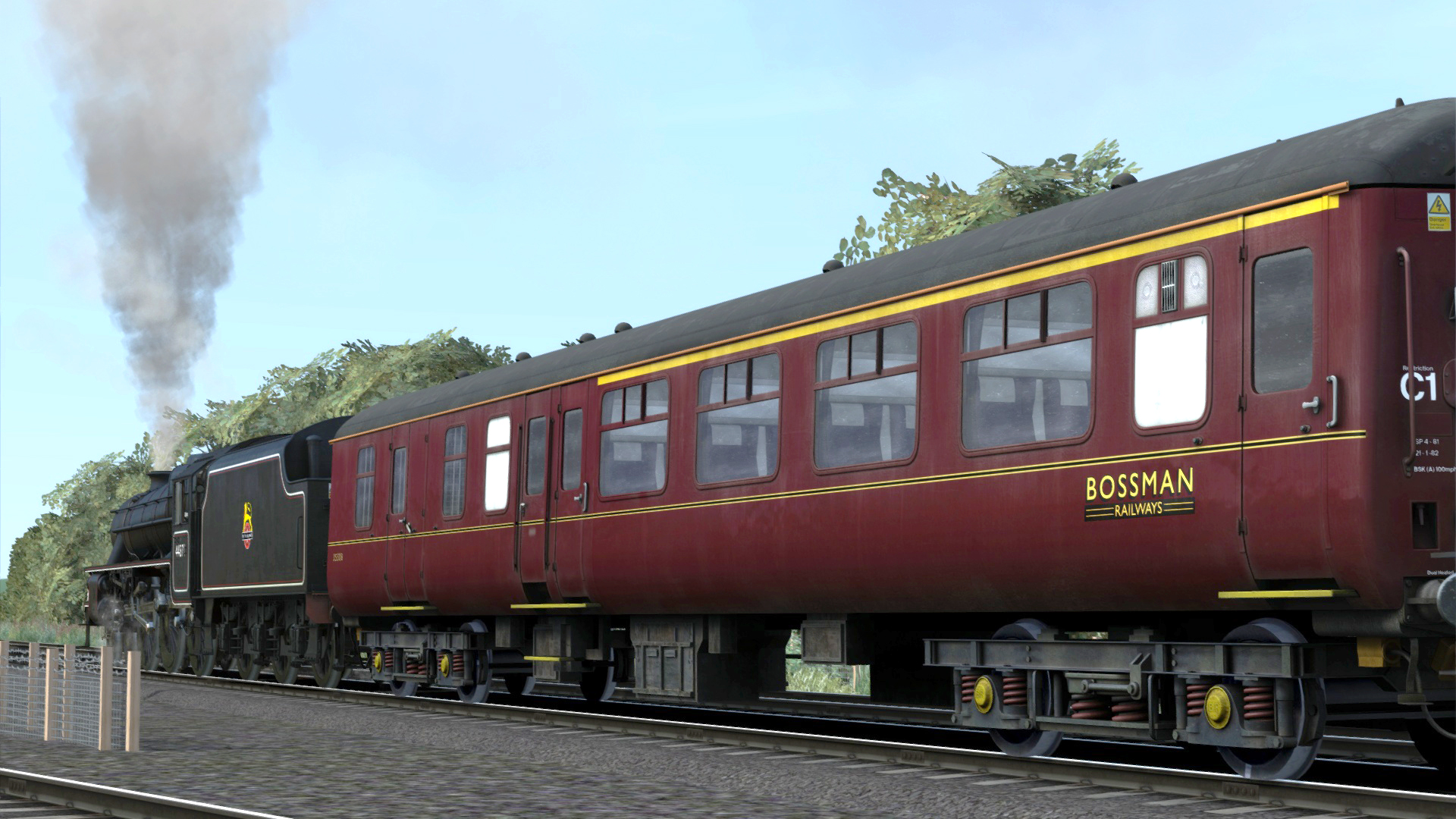 Train Simulator: LMS Stanier Class 5 'Black Five' Steam Loco Add-On screenshot