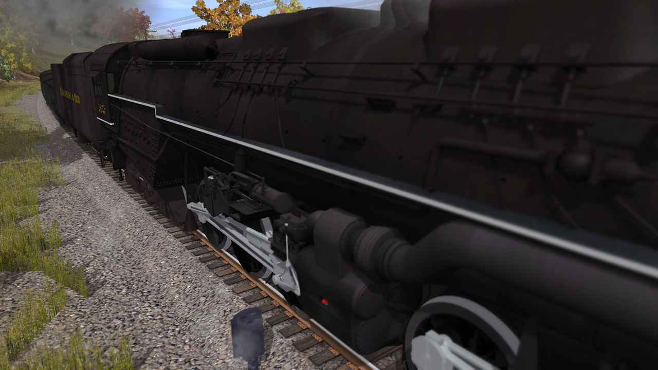 Trainz 2019 DLC: C&O 2-6-6-6 H8 - New River Mining Coal Run screenshot