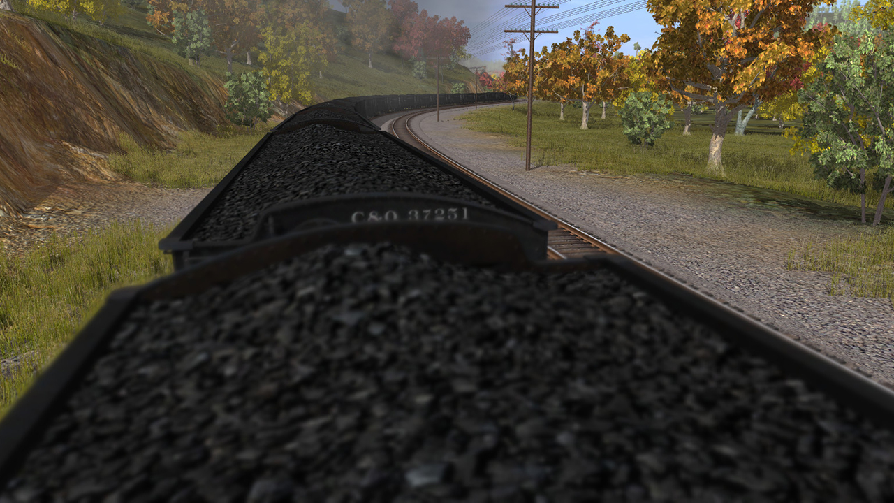 Trainz 2019 DLC: C&O 2-6-6-6 H8 - New River Mining Coal Run screenshot