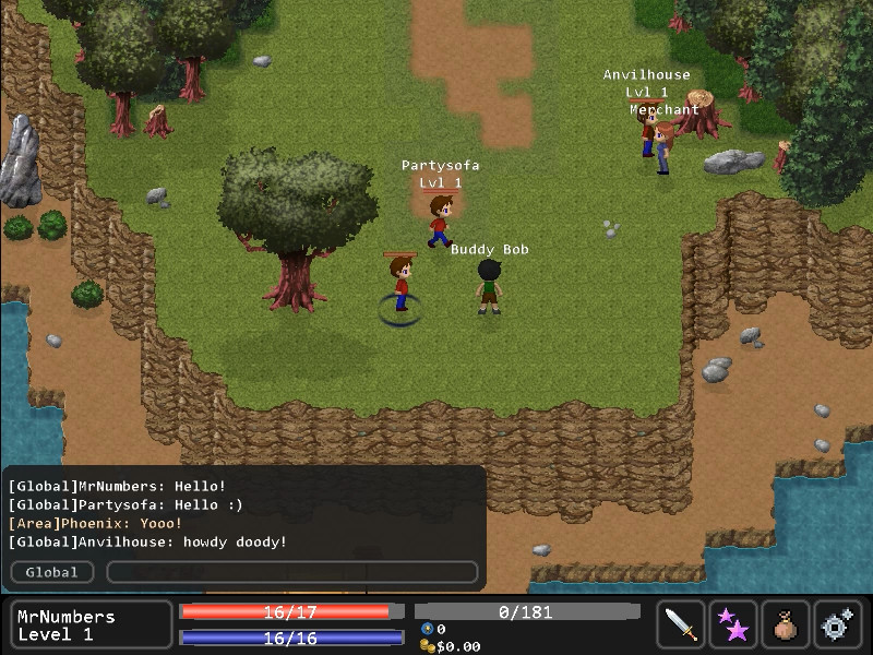001 Game Creator - MMORPG Kit screenshot