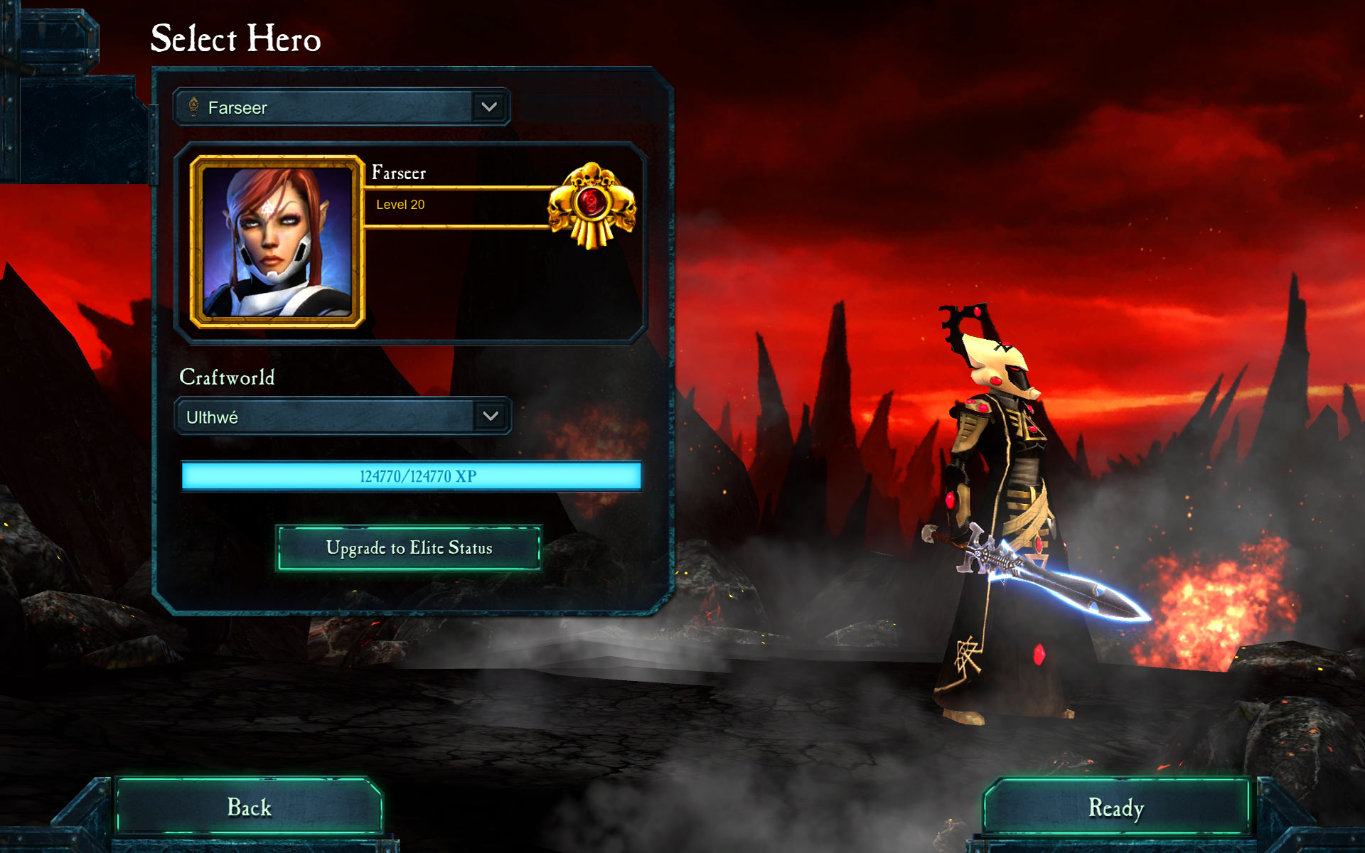 Warhammer 40,000: Dawn of War II - Retribution - Farseer Wargear DLC screenshot