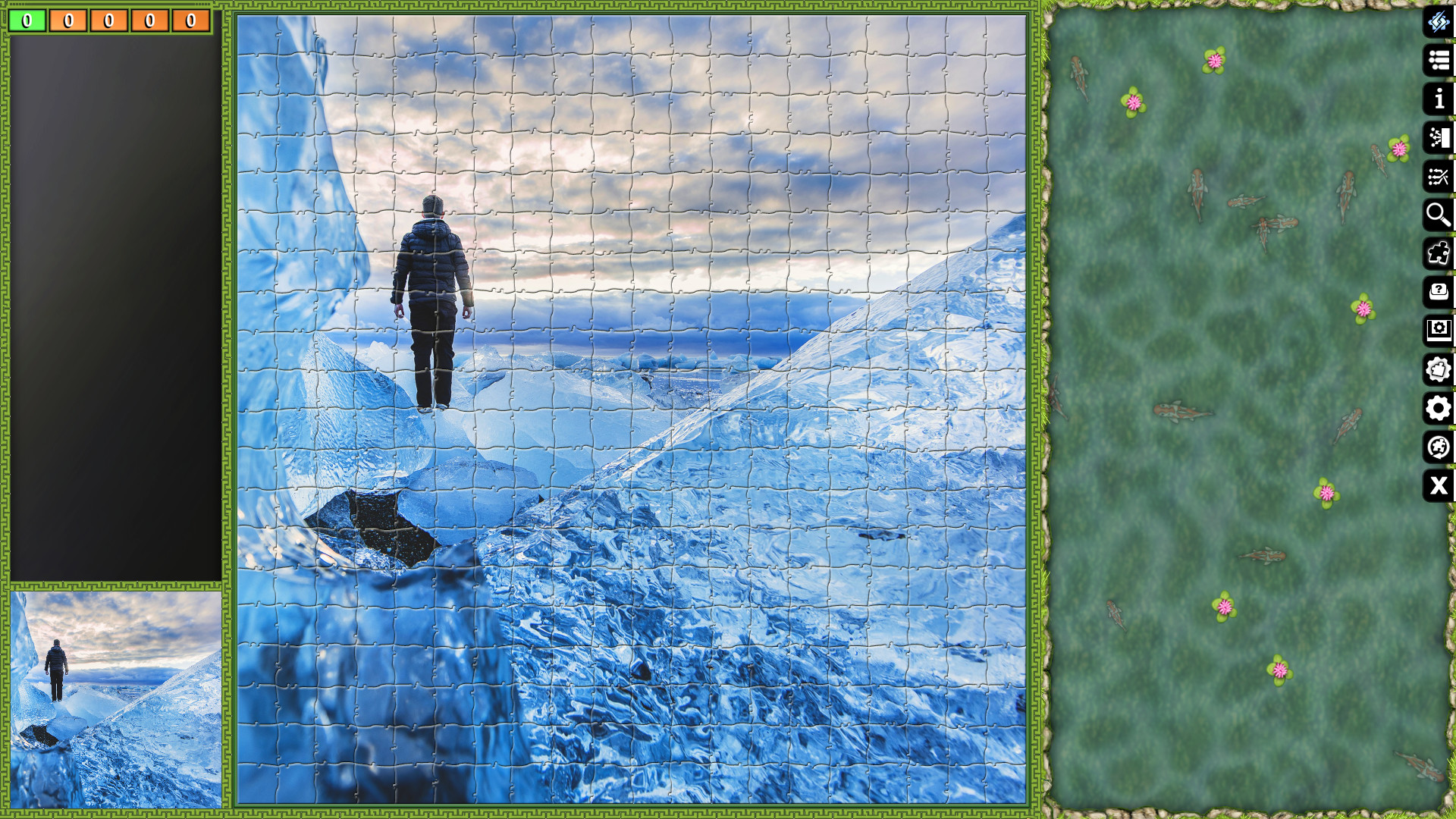 Jigsaw Puzzle Pack - Pixel Puzzles Ultimate: Glaciers screenshot