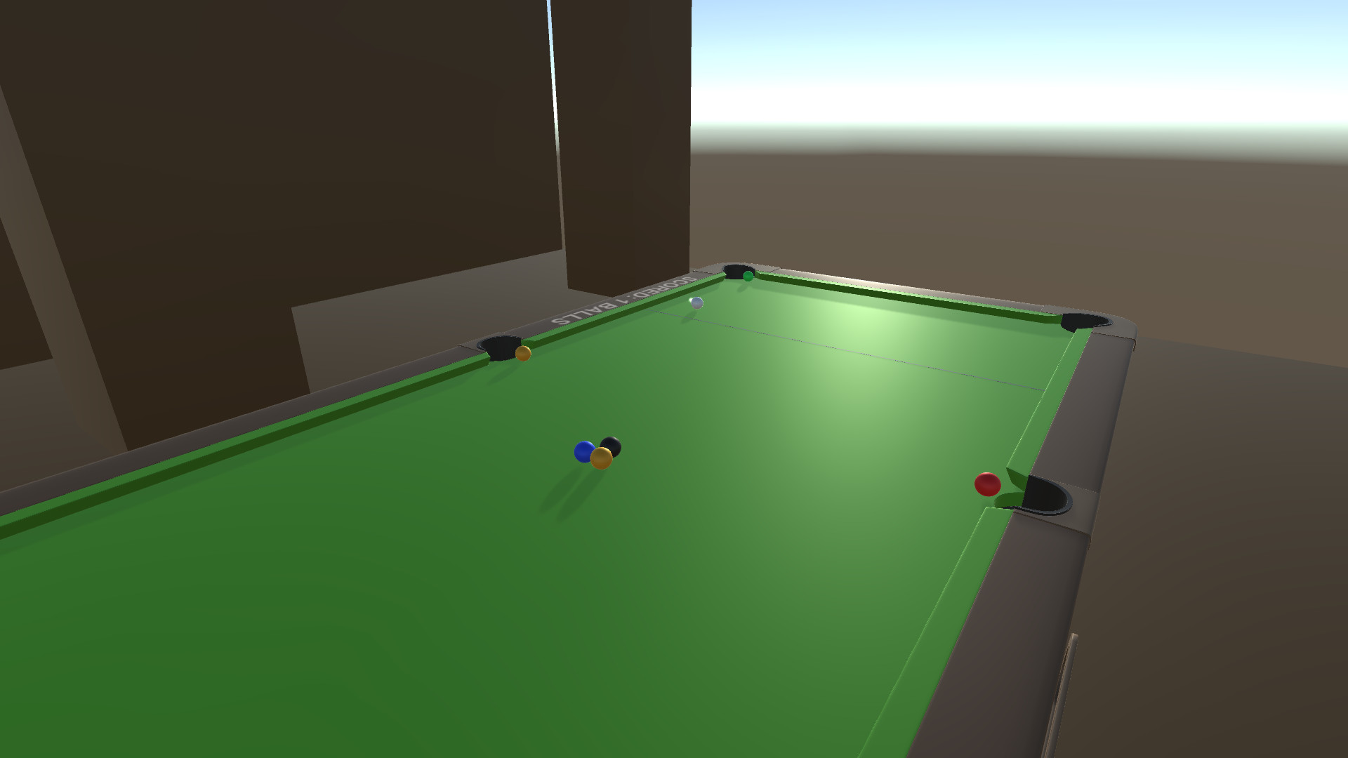 Billiard: VR screenshot