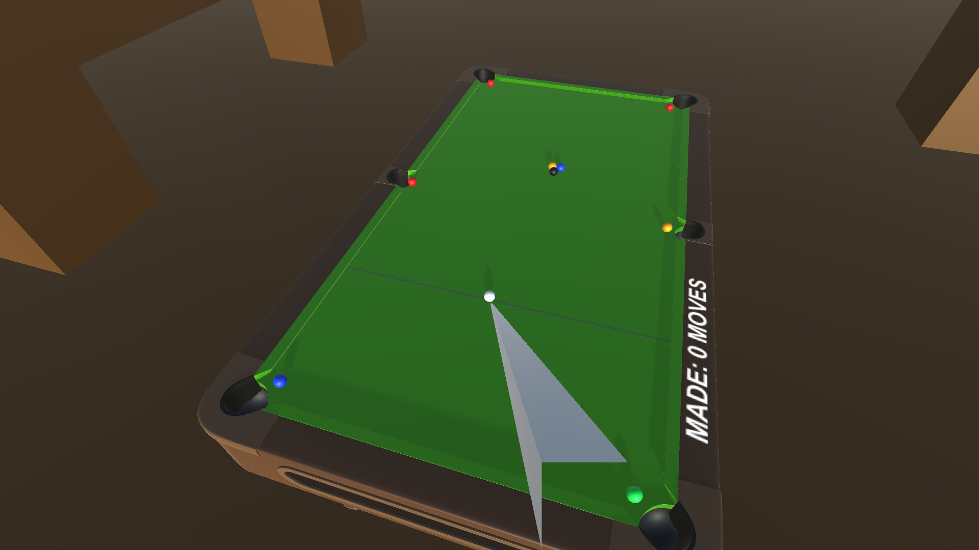 Billiard: VR screenshot