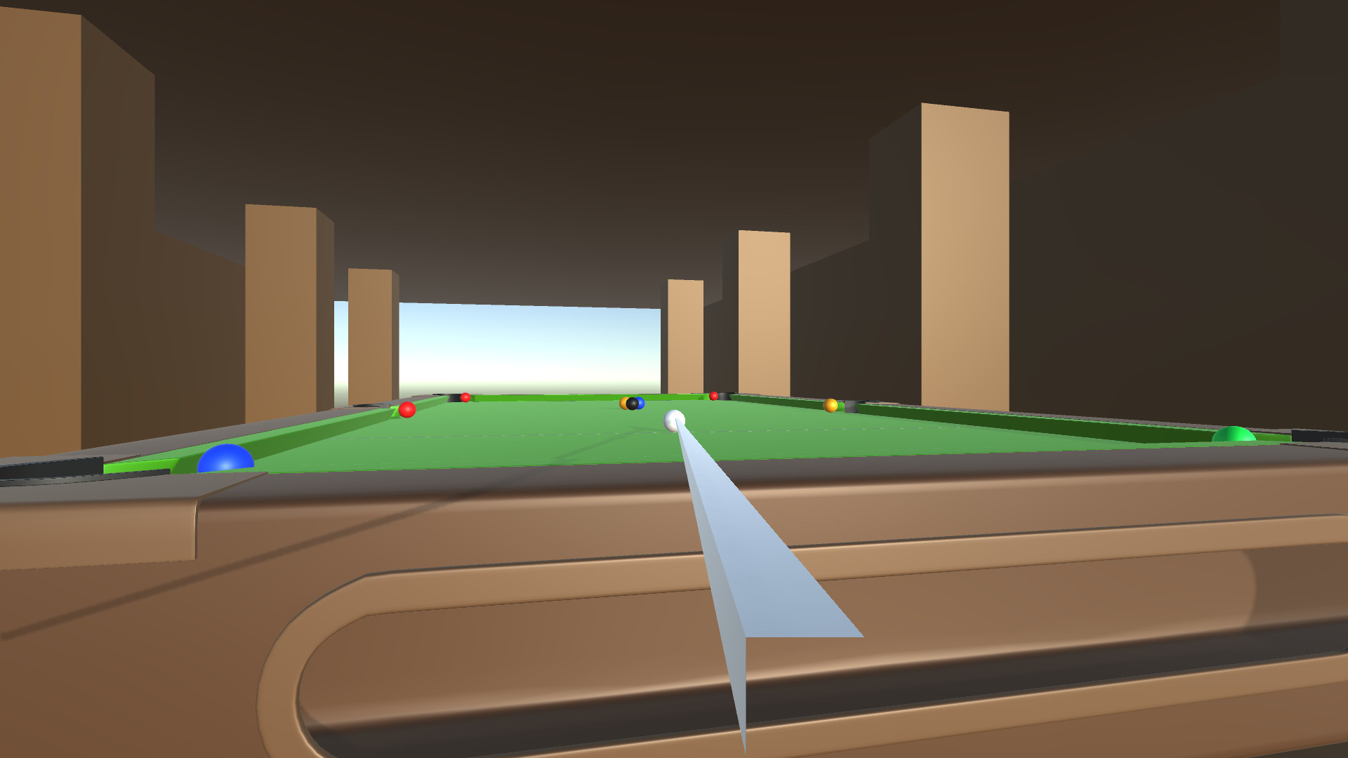 Billiard: VR screenshot