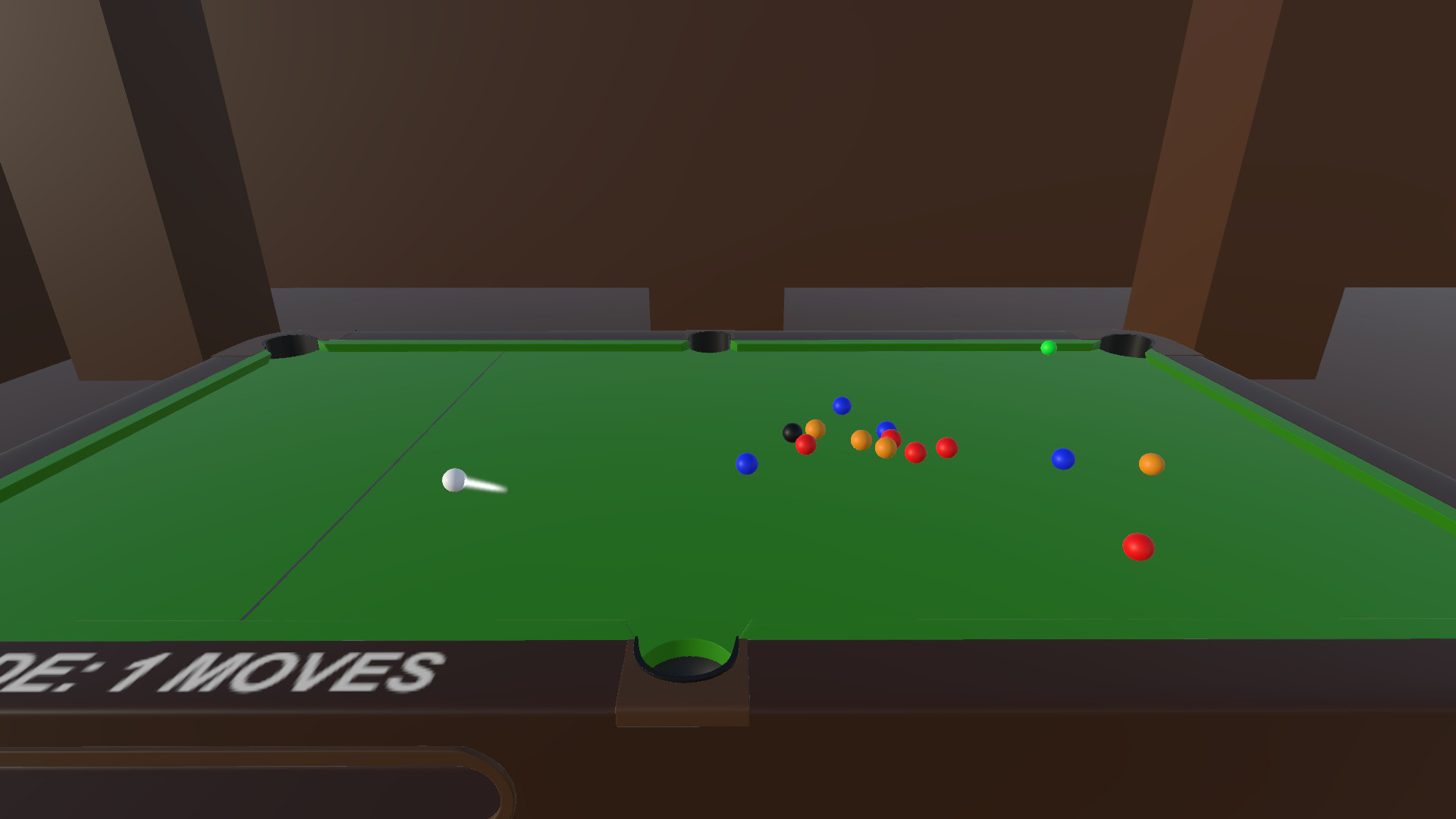 Billiard: VR screenshot