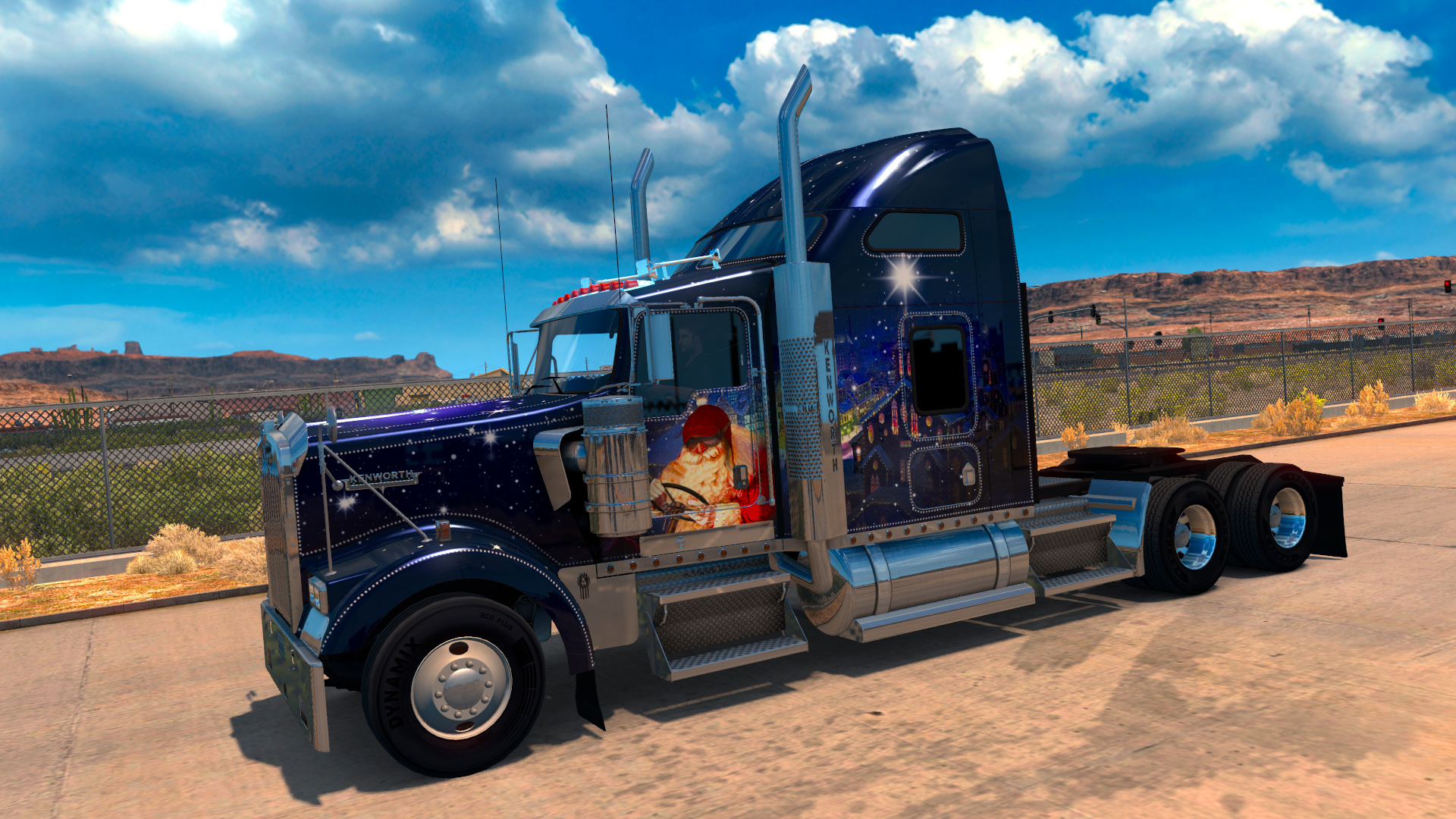 American Truck Simulator - Christmas Paint Jobs Pack screenshot
