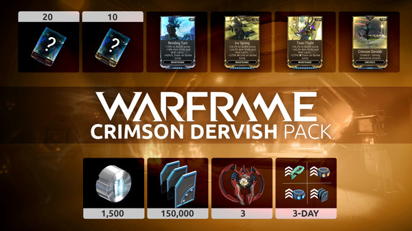 скриншот Warframe: Crimson Dervish Pack 0