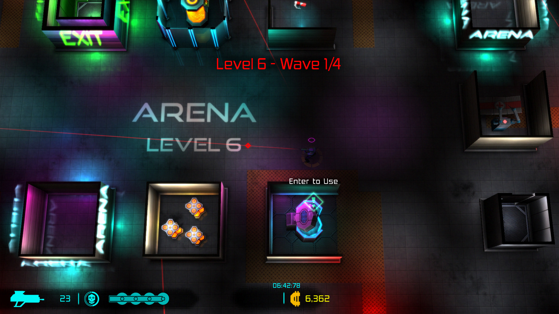 Neon Chrome - Arena screenshot