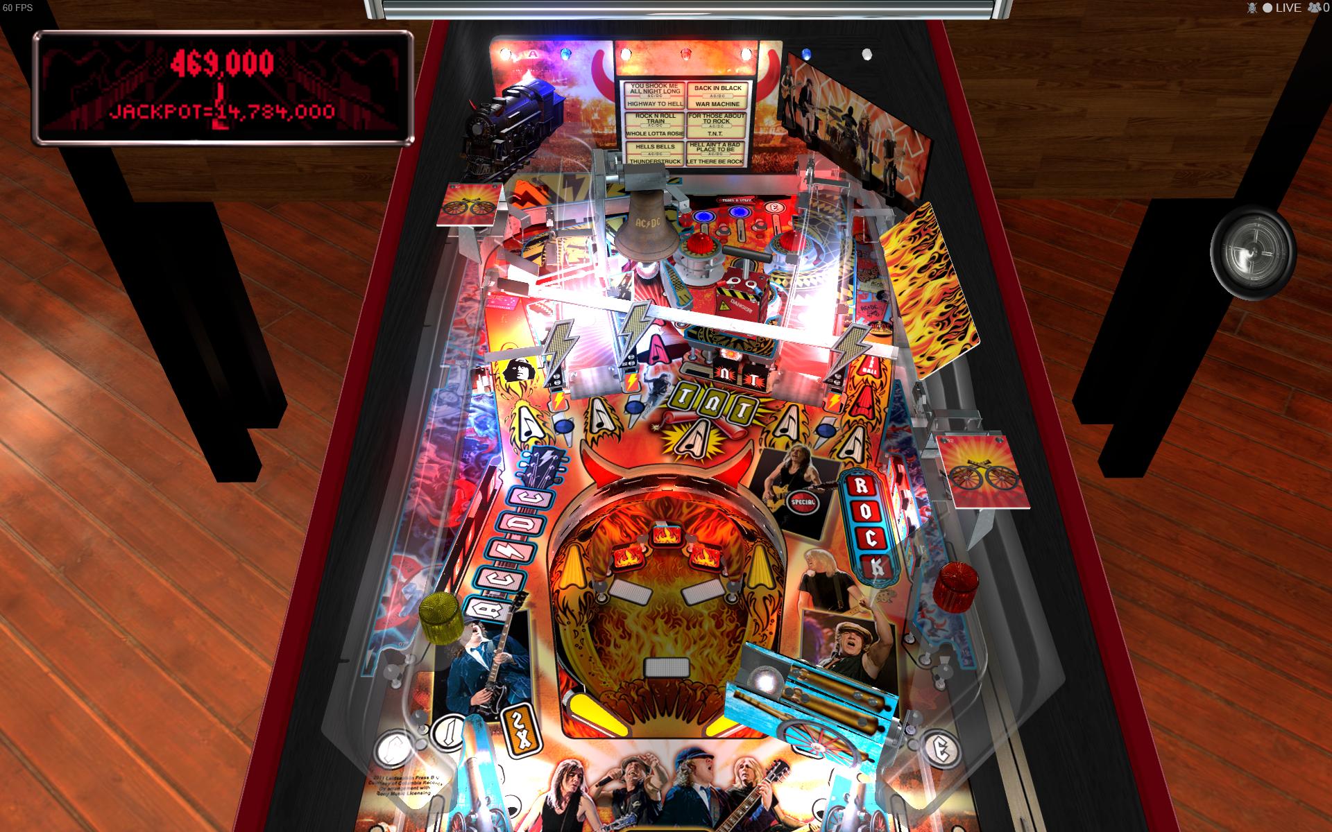 Stern Pinball Arcade: AC/DC screenshot