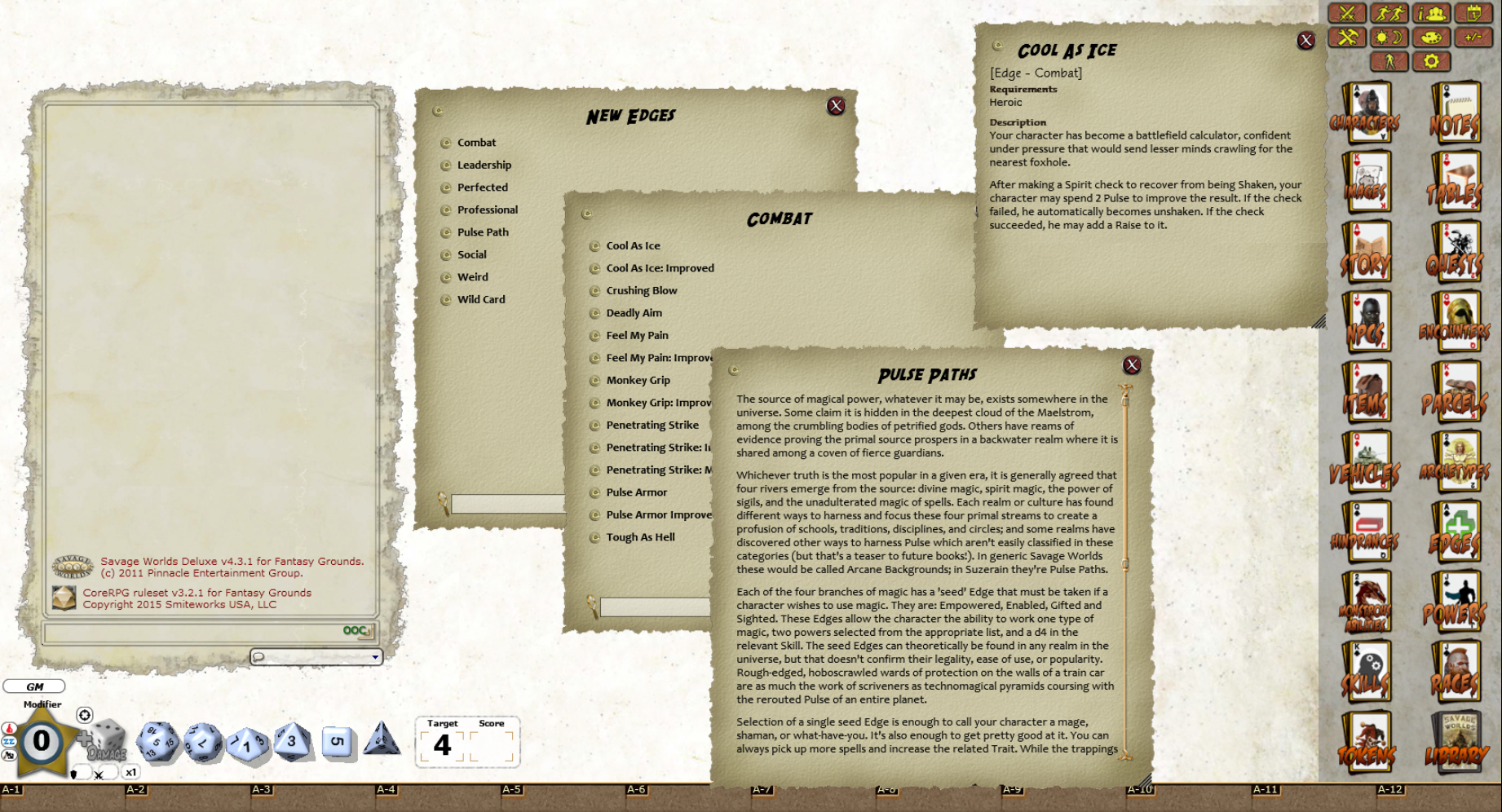 Fantasy Grounds - Savage Suzerain Players Guide (Savage Worlds) screenshot