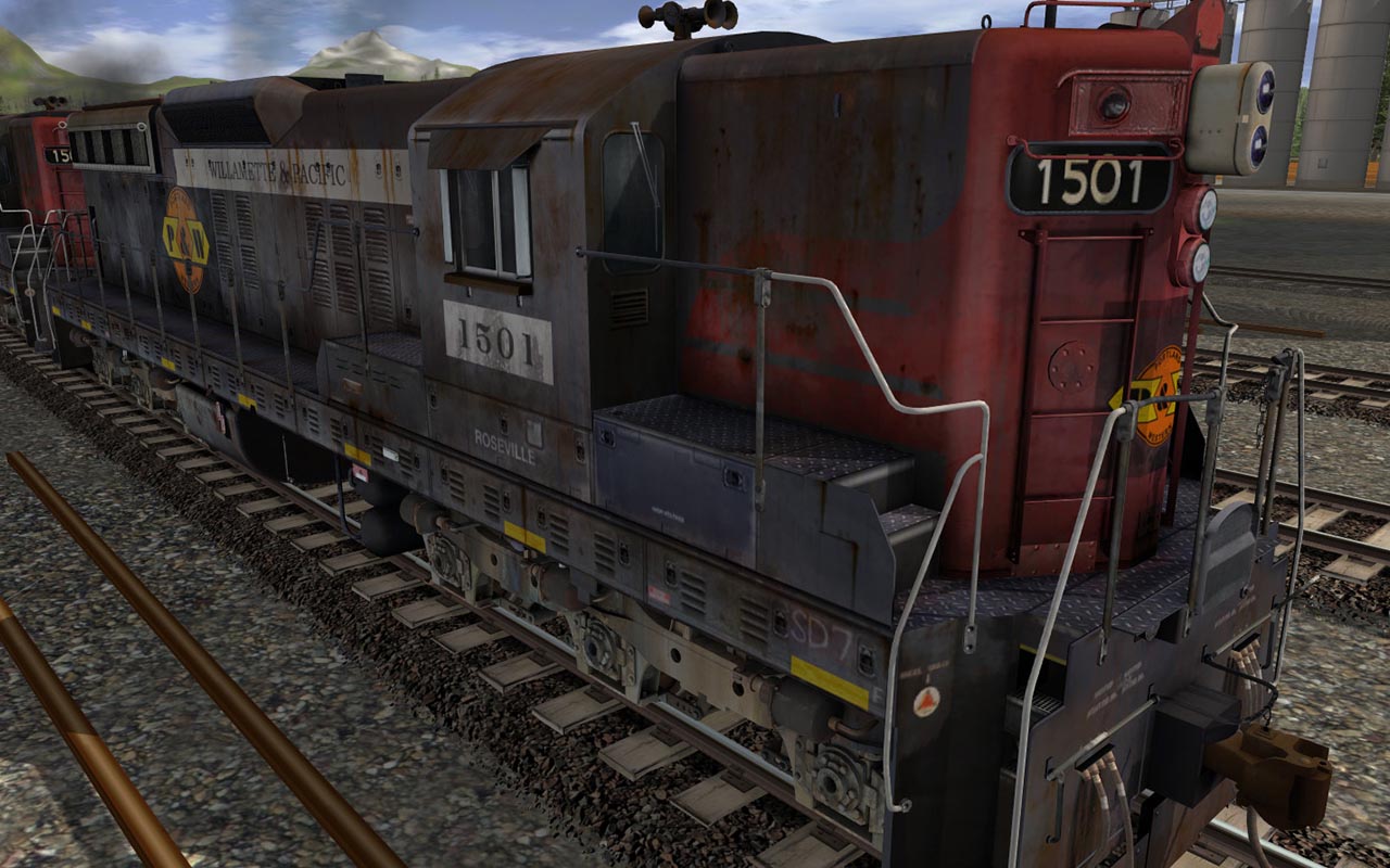 Trainz 2019 DLC: Willamette & Pacific SD7 #1501 screenshot